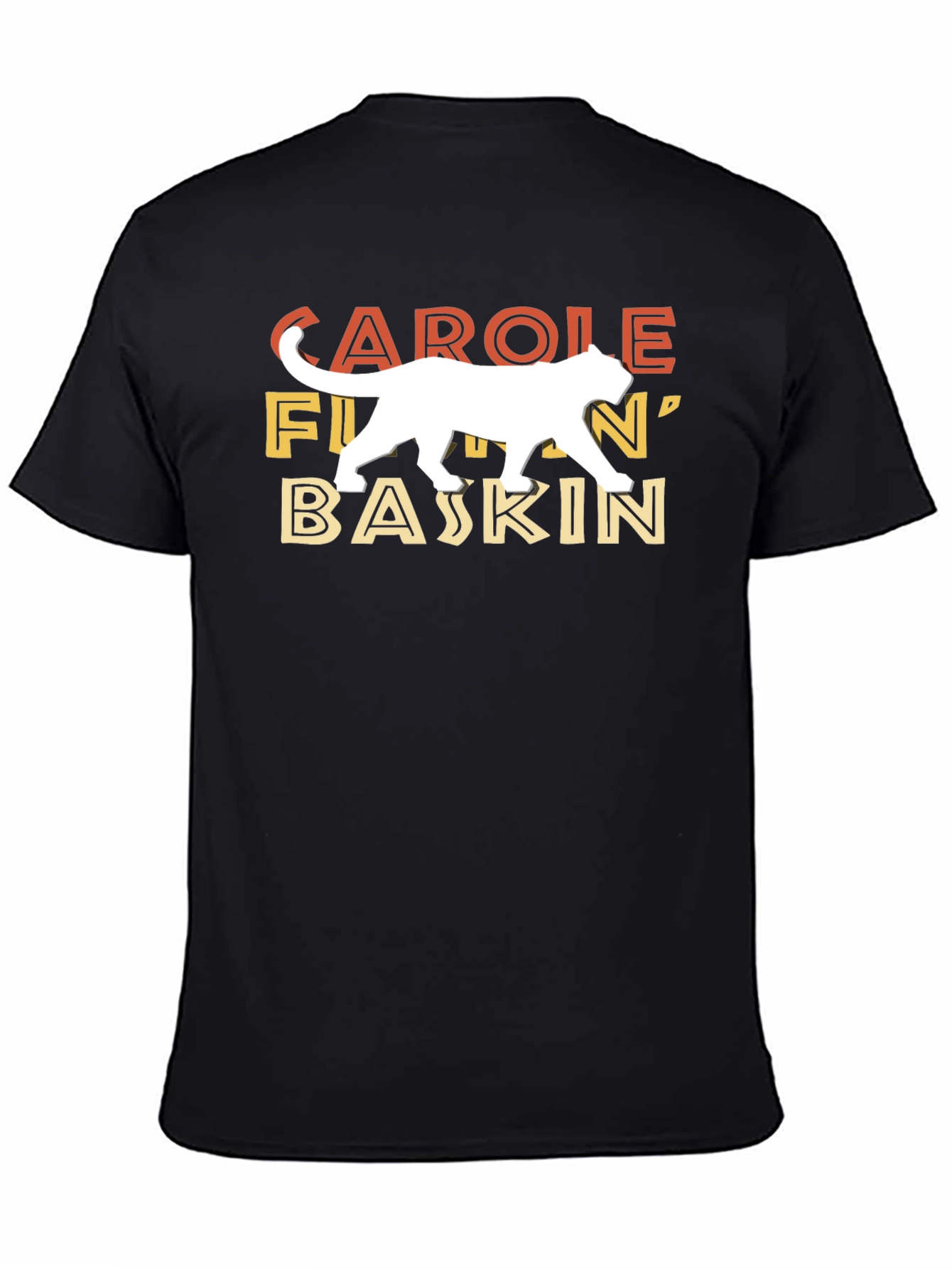 Carole F***in Baskin Tiger Graphic T-Shirt