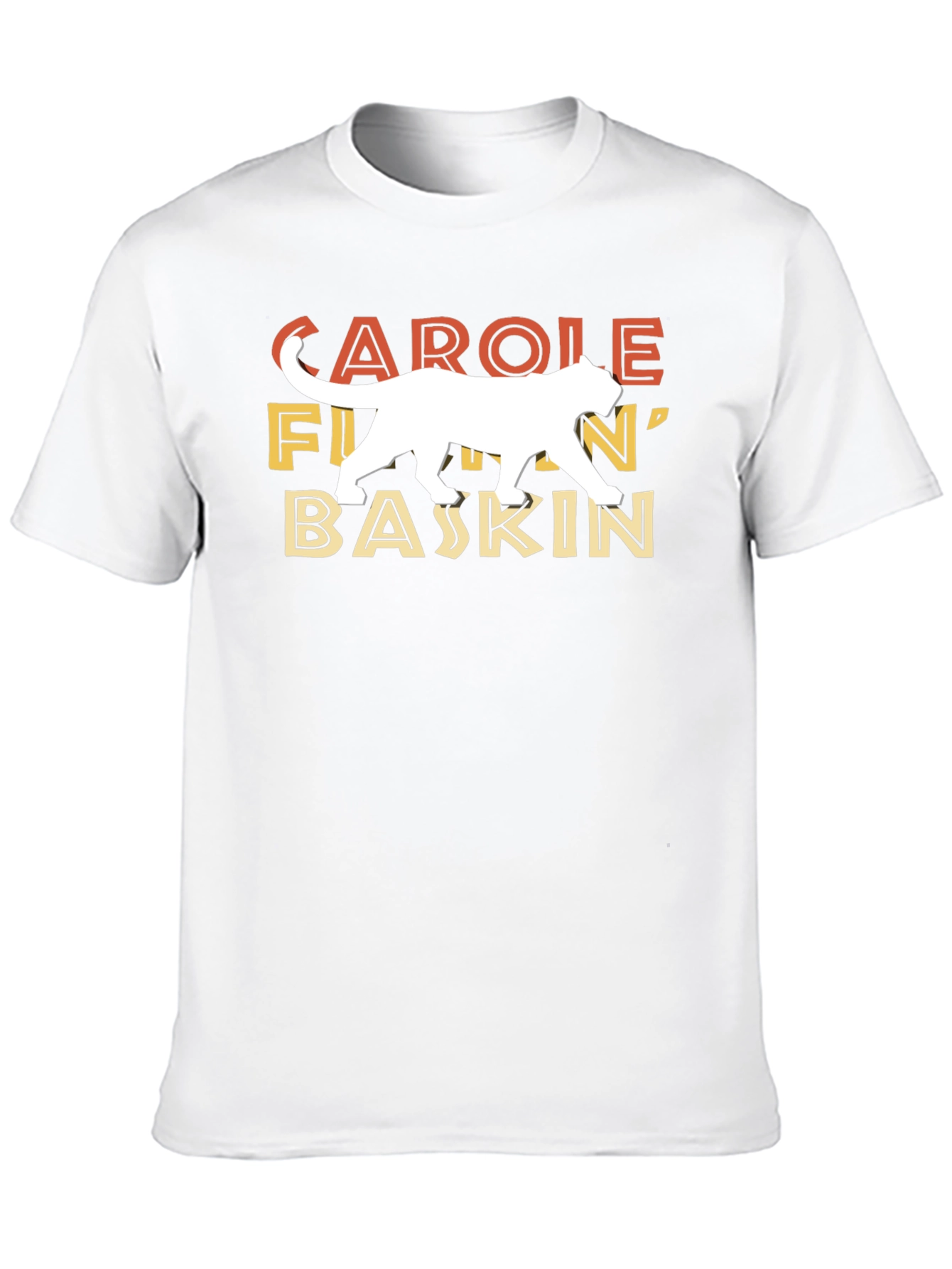 Carole F***in Baskin Tiger Graphic T-Shirt