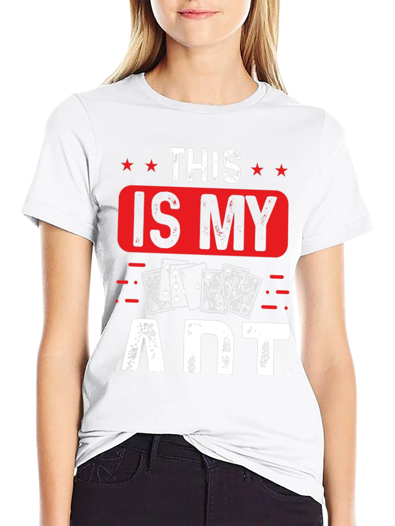 Poker Is My Art T-Shirt - Black