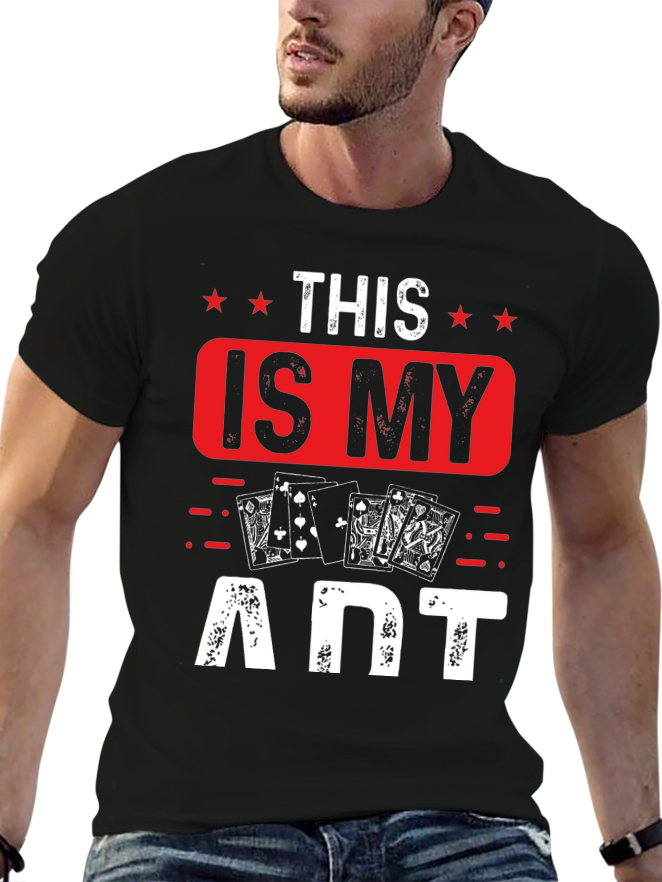 Poker Is My Art T-Shirt - Black