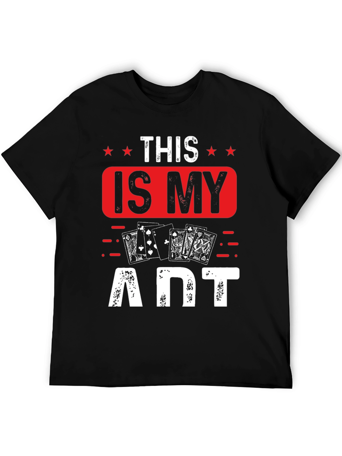 Poker Is My Art T-Shirt - Black