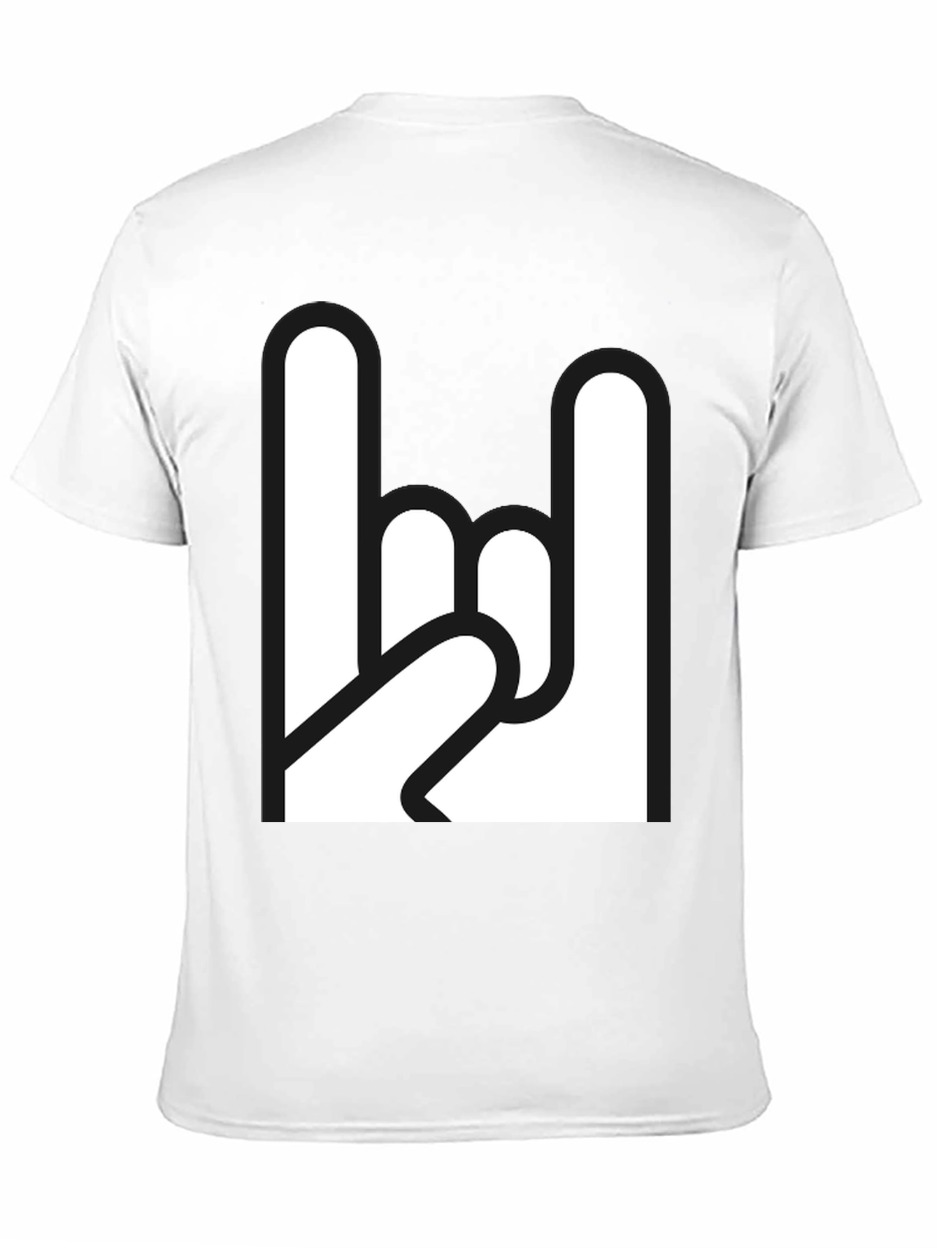 Rock On Graphic Tee - Classic Black T-Shirt