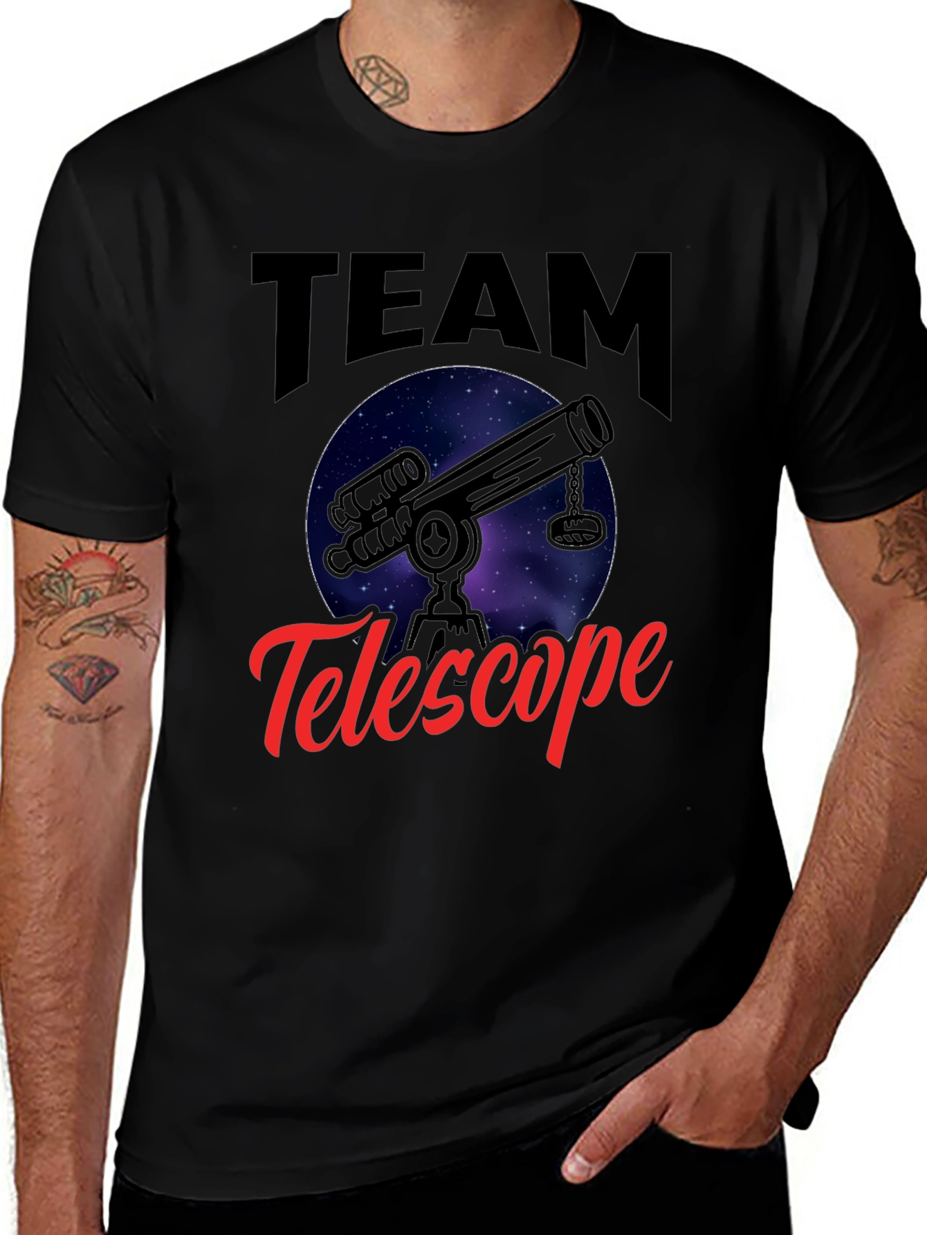 Team Telescope Graphic T-Shirt