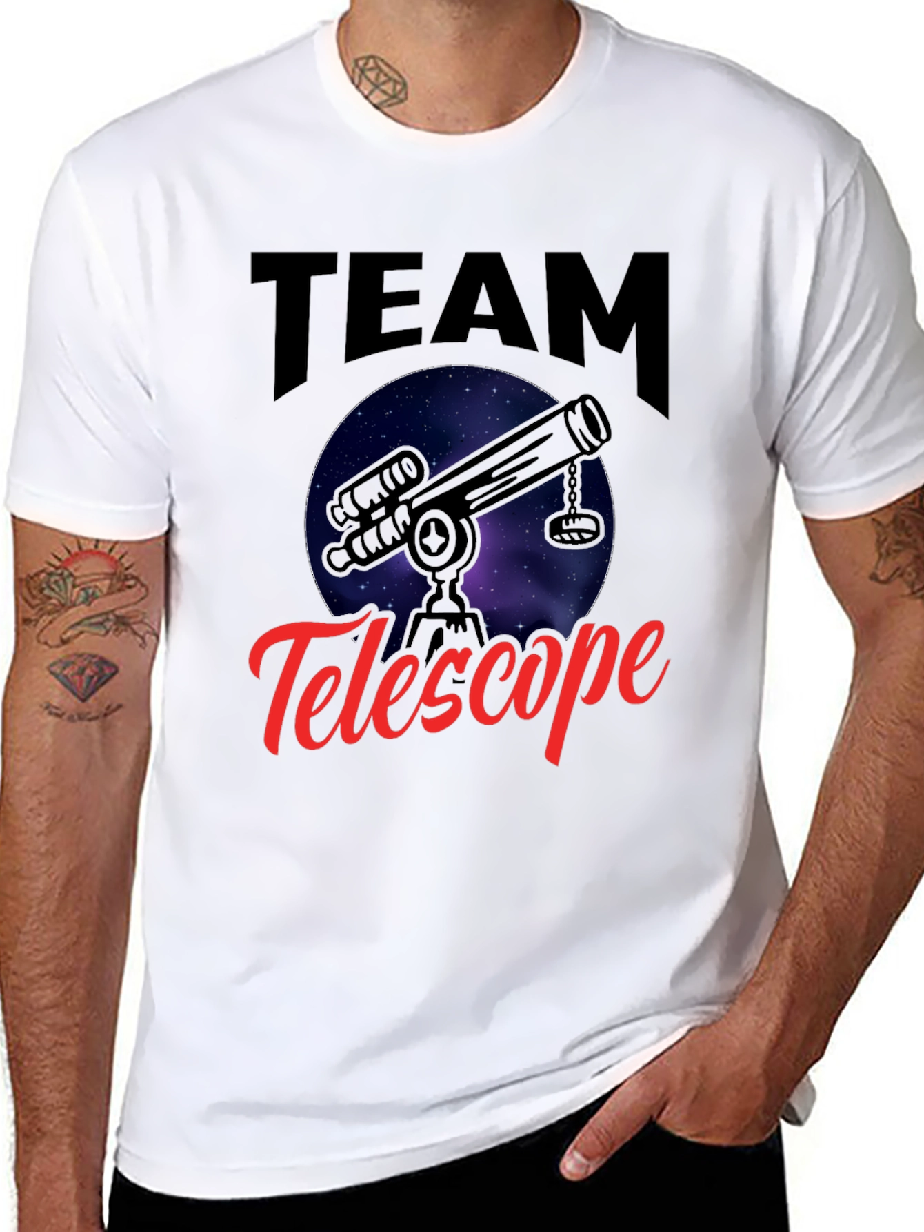 Team Telescope Graphic T-Shirt