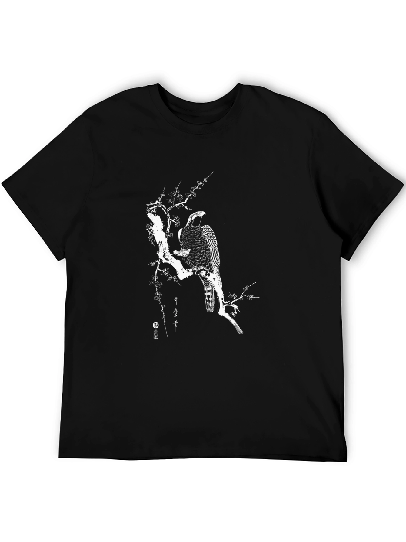Eagle Branch Graphic Black T-Shirt
