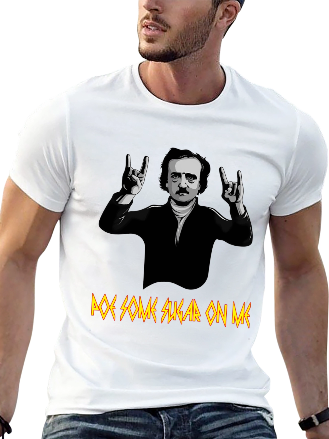 Poe Some Sugar On Me Graphic T-Shirt