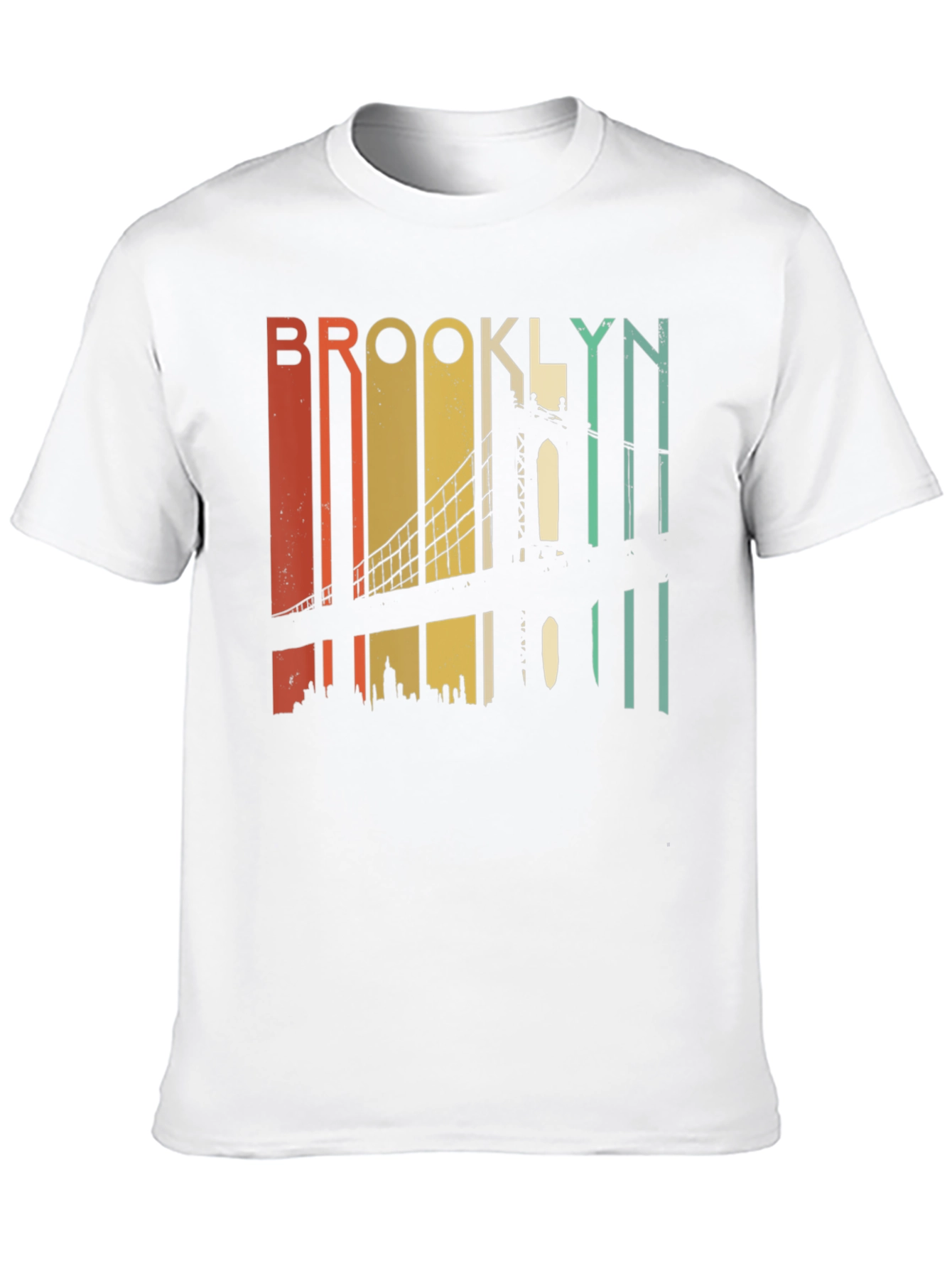Retro Brooklyn Bridge Graphic T-Shirt