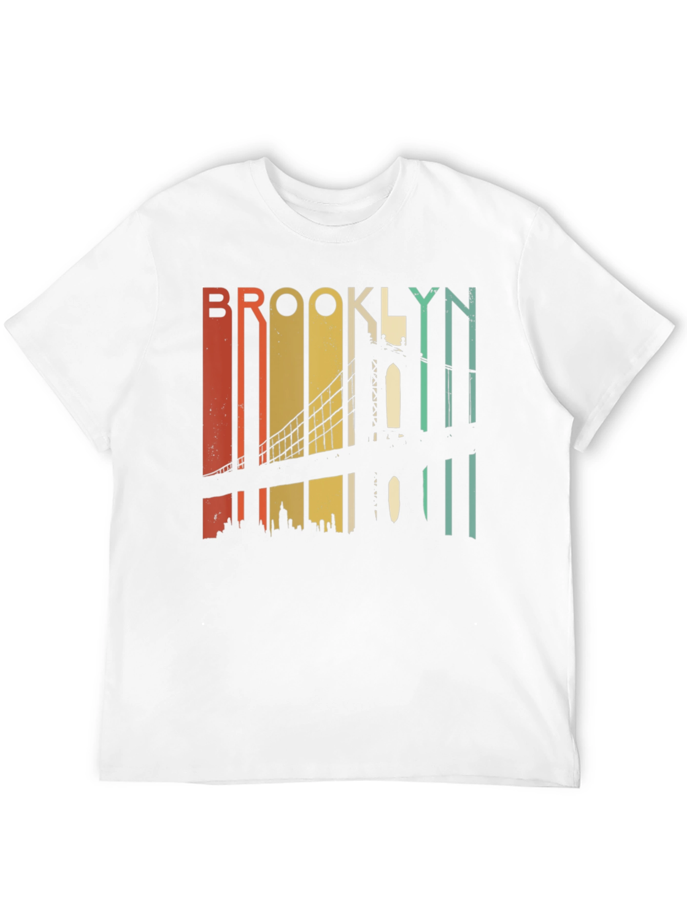 Retro Brooklyn Bridge Graphic T-Shirt