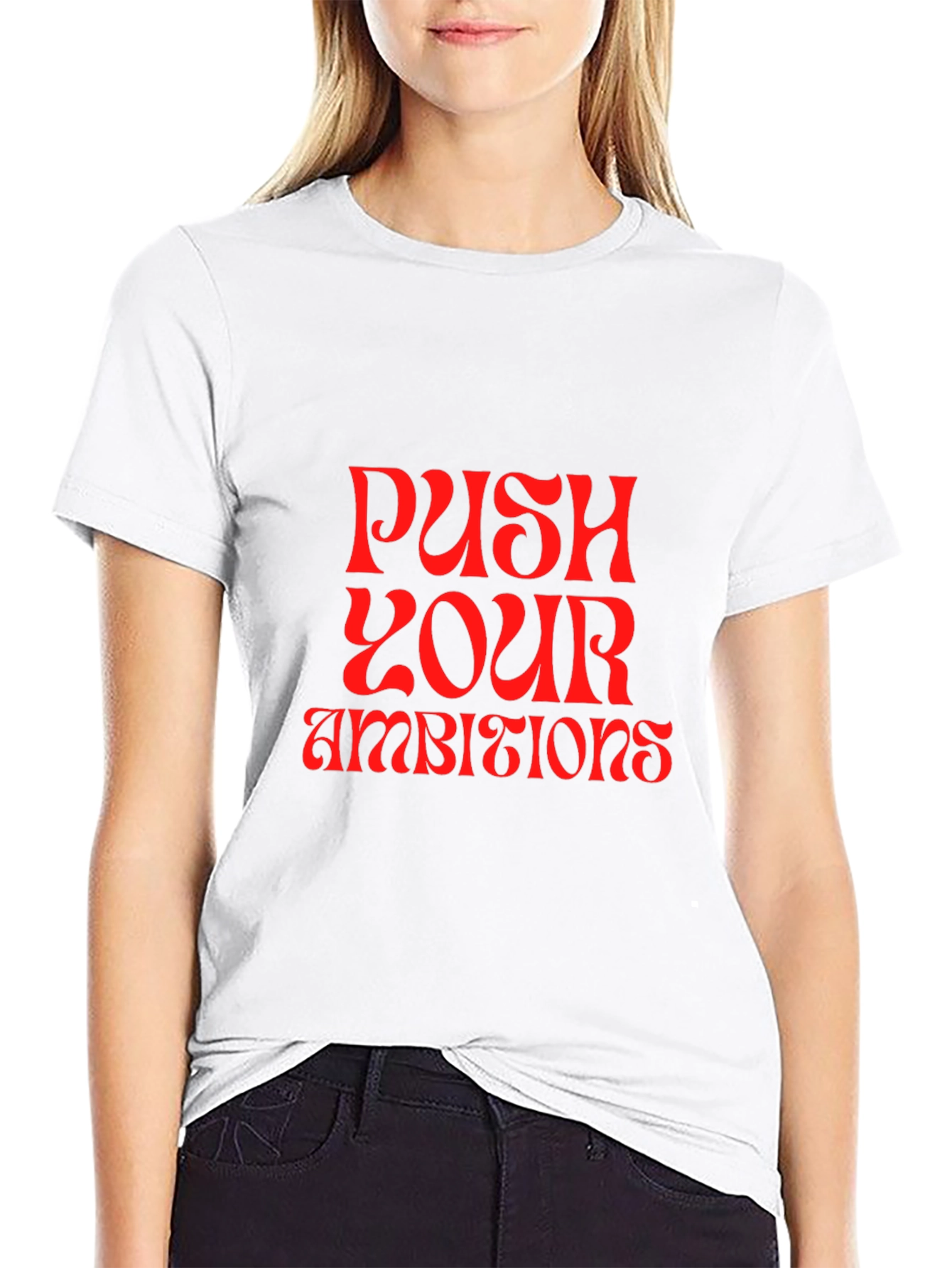 Push Your Ambitions Graphic Tee