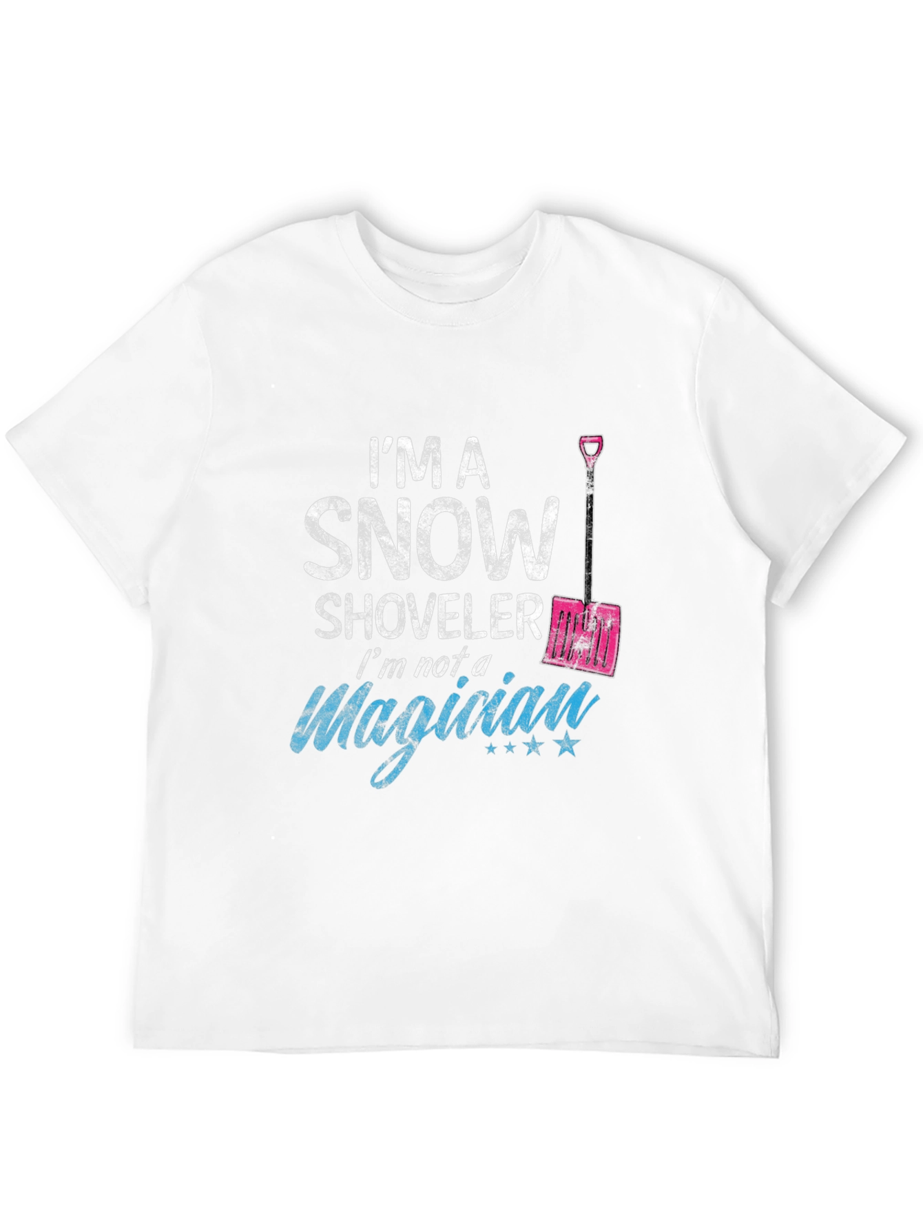 Snow Shoveler T-Shirt: Winter Humor Tee
