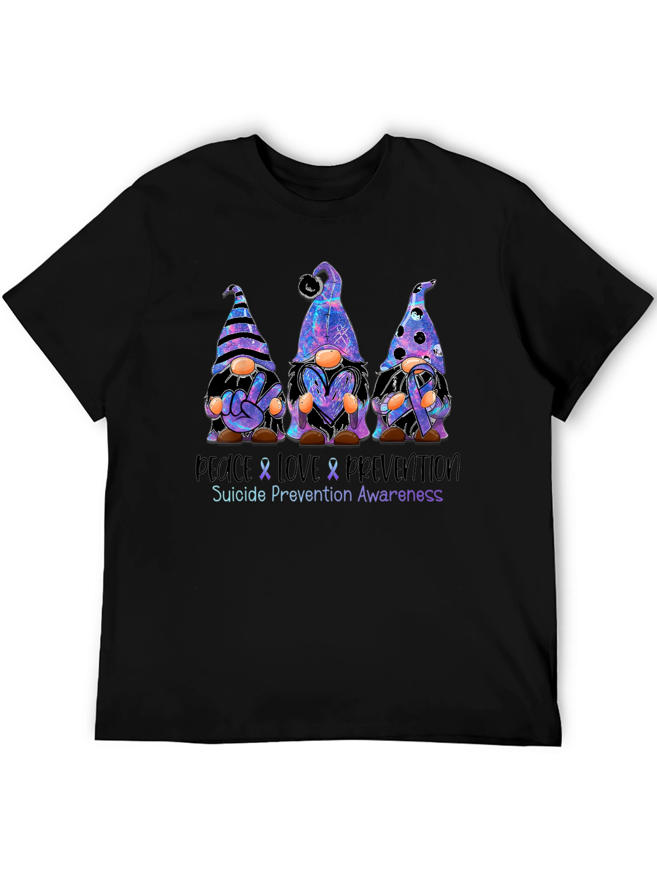 Suicide Prevention Awareness Gnome T-Shirt