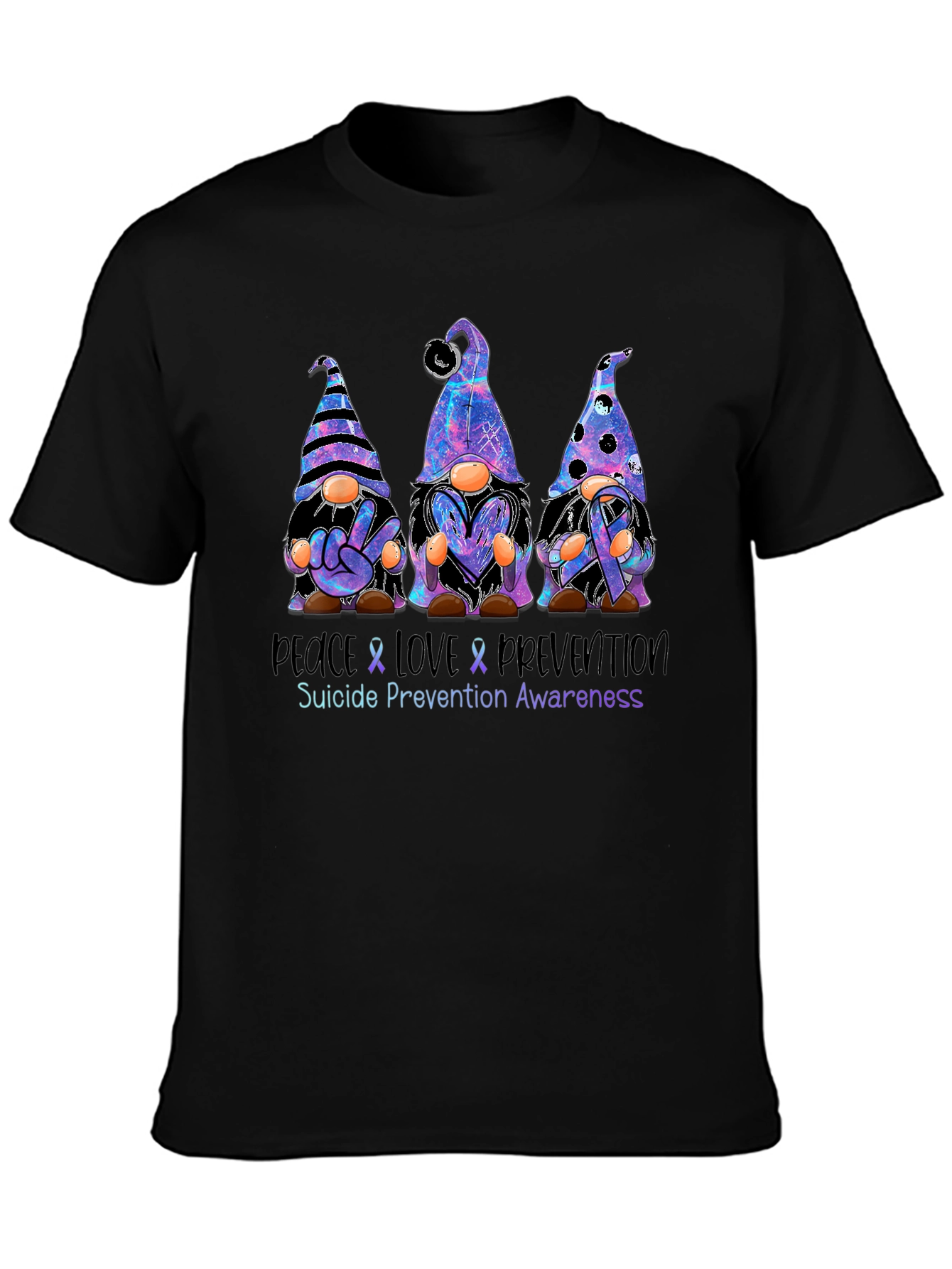 Suicide Prevention Awareness Gnome T-Shirt