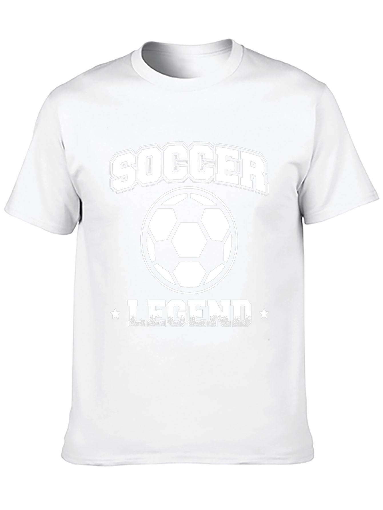 Soccer Legend Black Graphic Tee