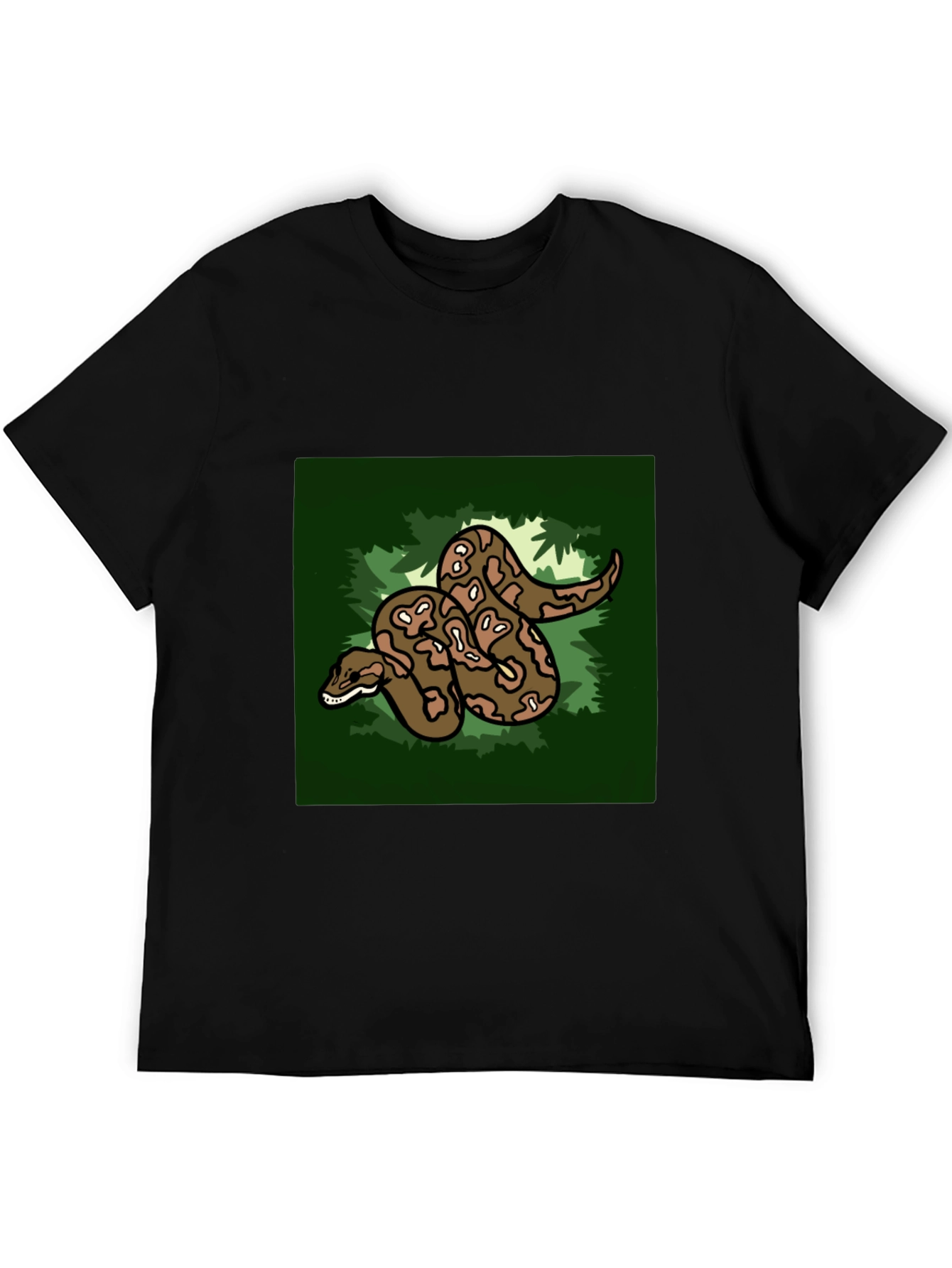 Snake Graphic Tee - Reptile Lovers T-Shirt