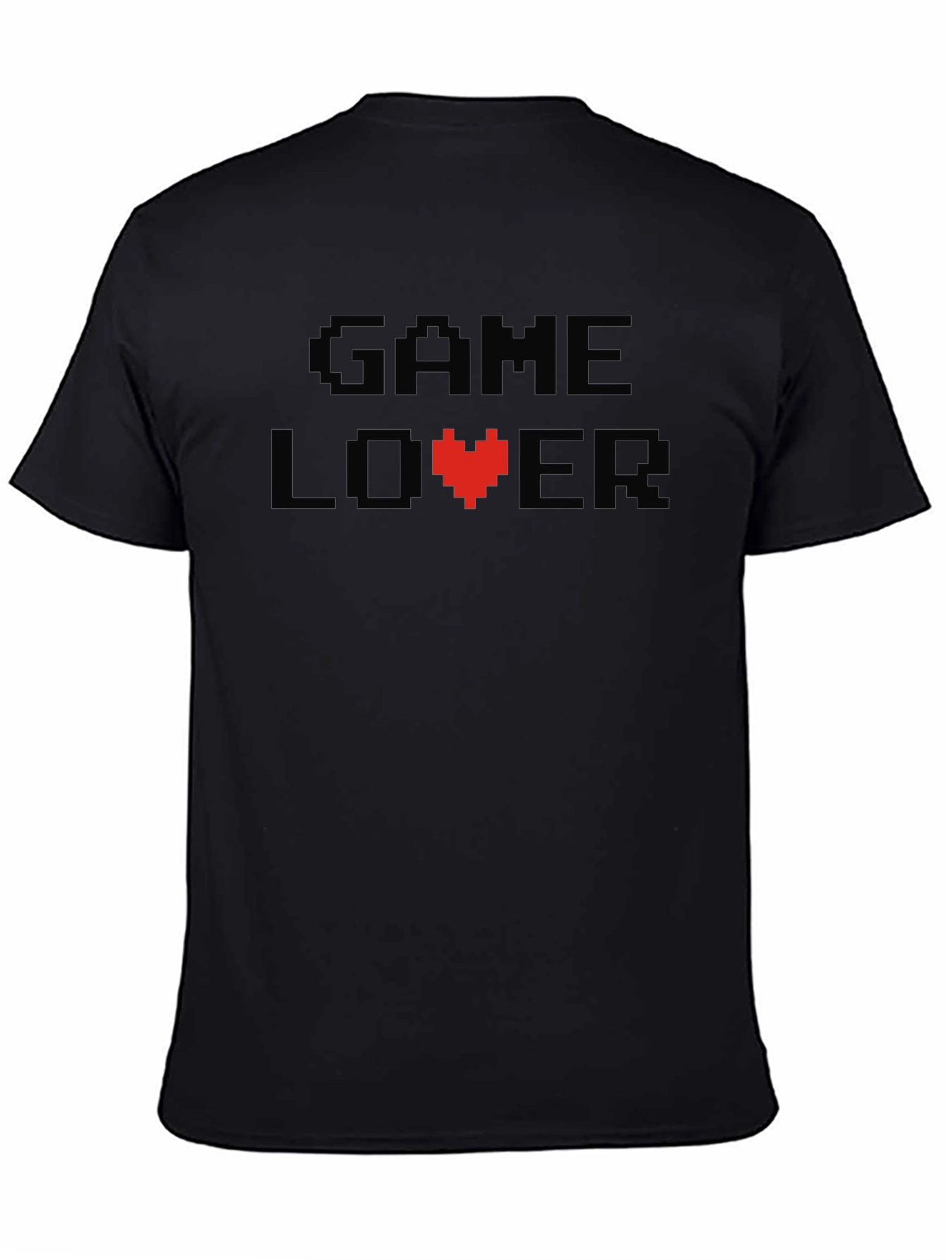 Game Lover Pixel Heart T-Shirt - Gamer Style Tee
