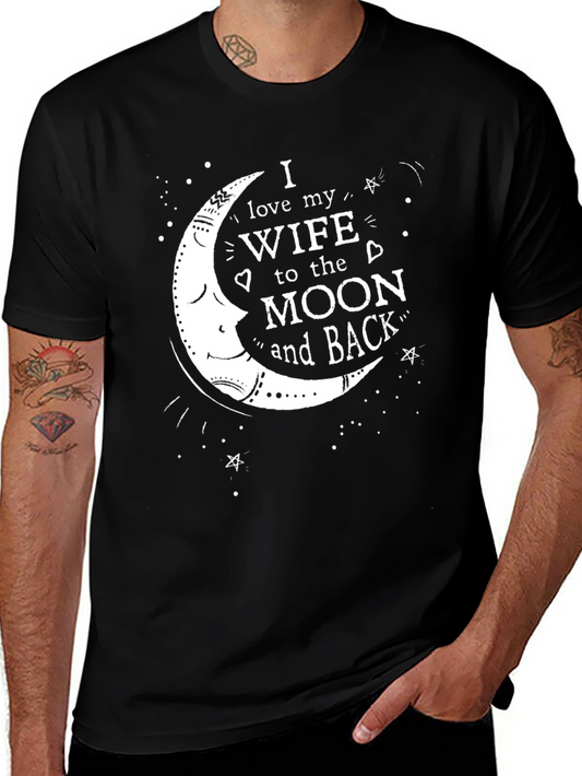 I Love My Wife to the Moon and Back T-Shirt