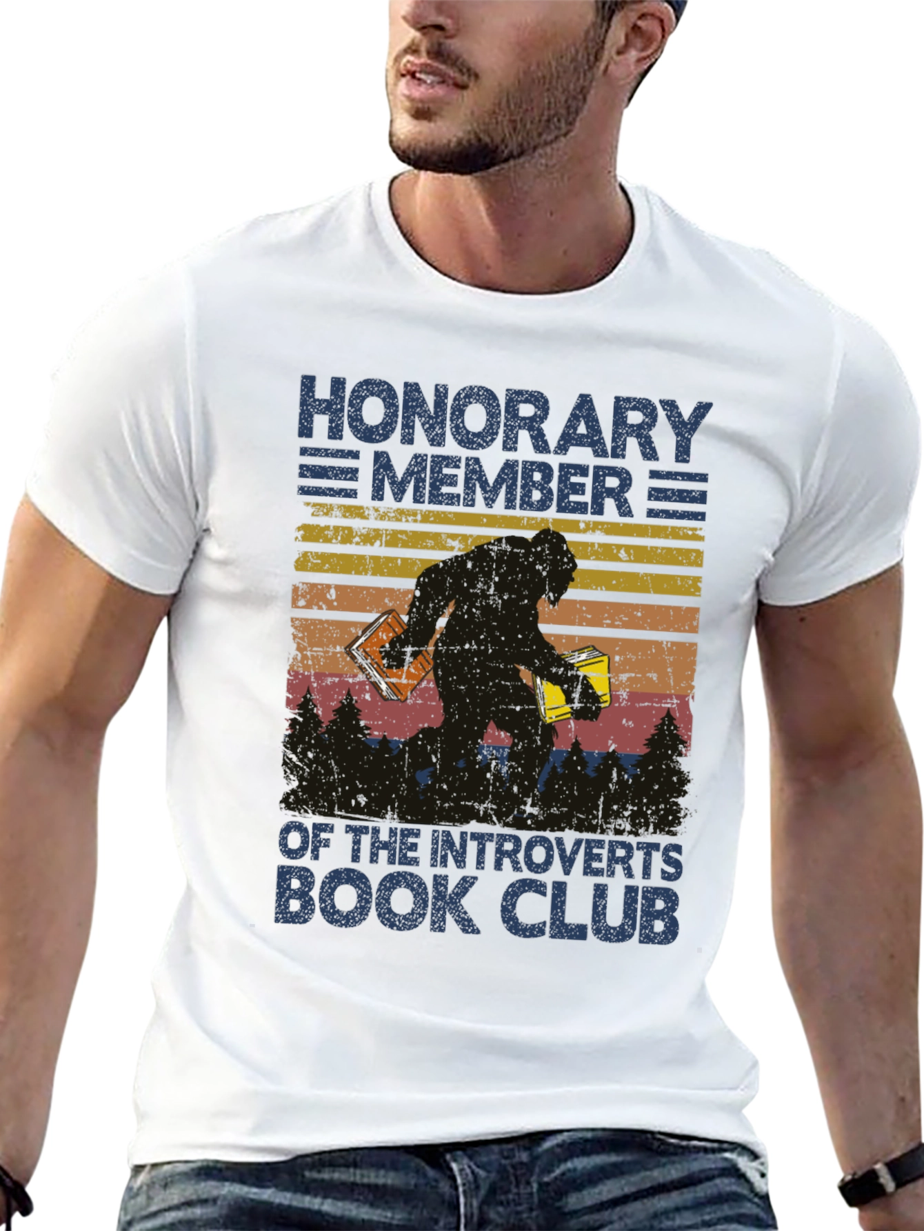 Honorary Introvert Book Club T-Shirt