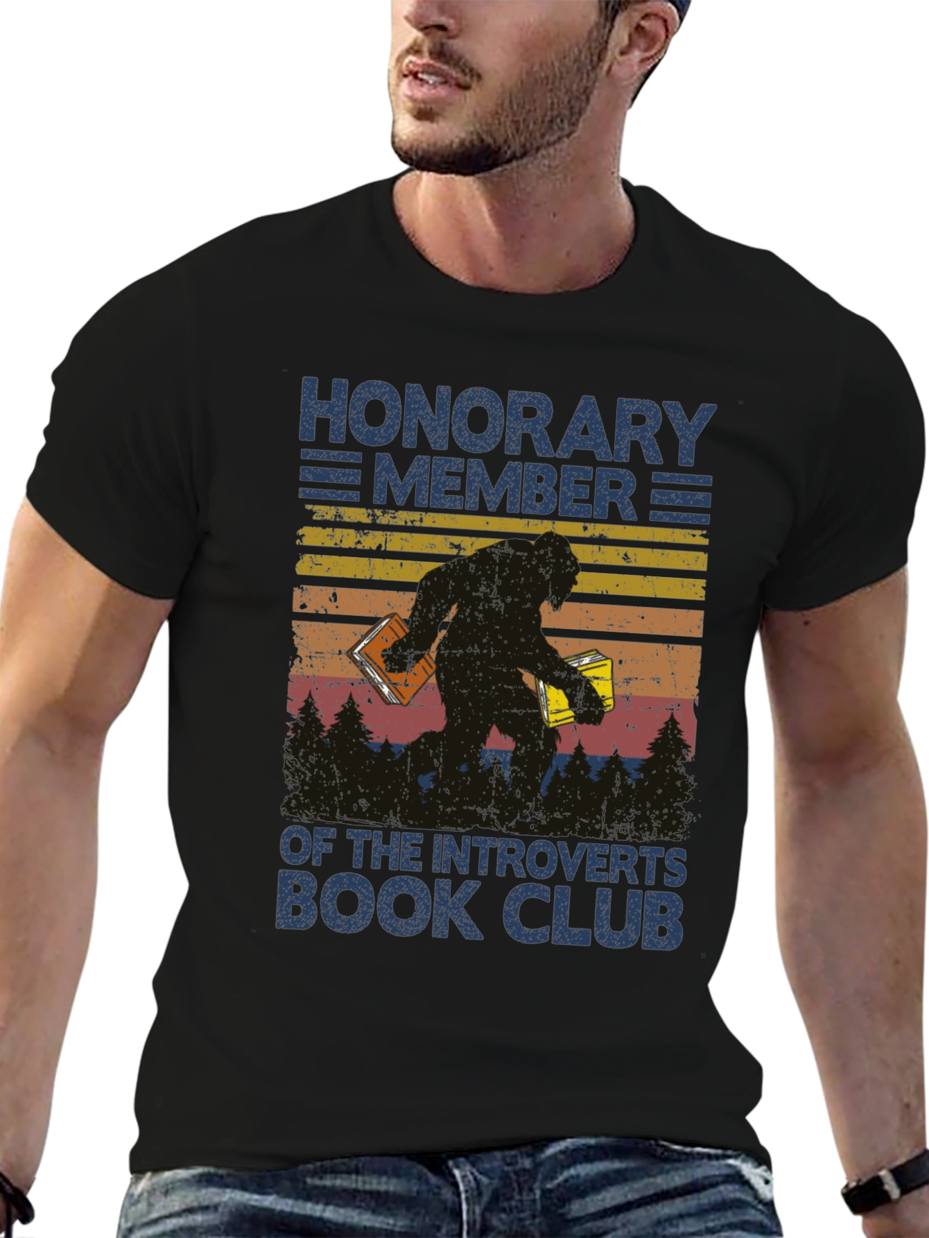 Honorary Introvert Book Club T-Shirt
