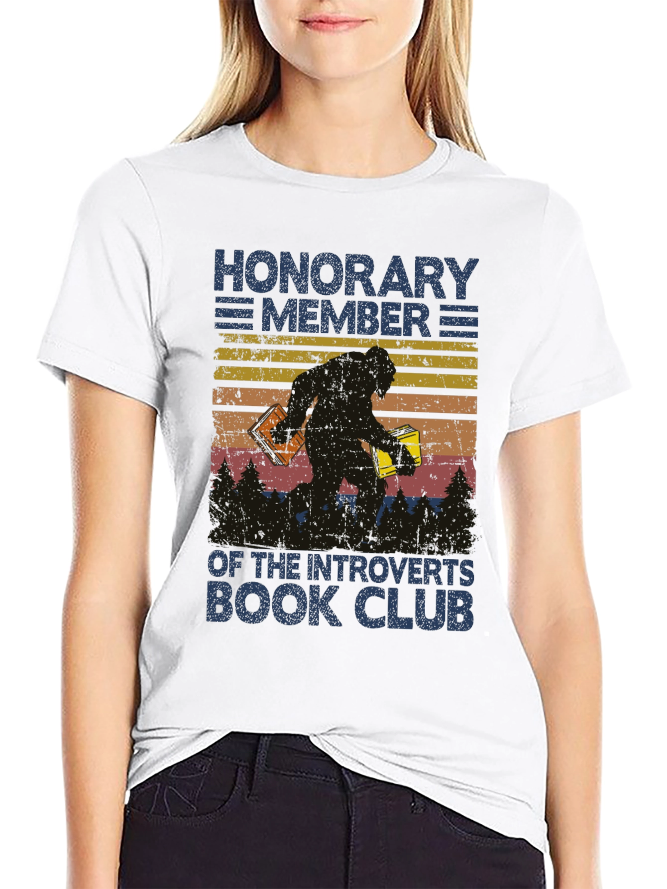 Honorary Introvert Book Club T-Shirt
