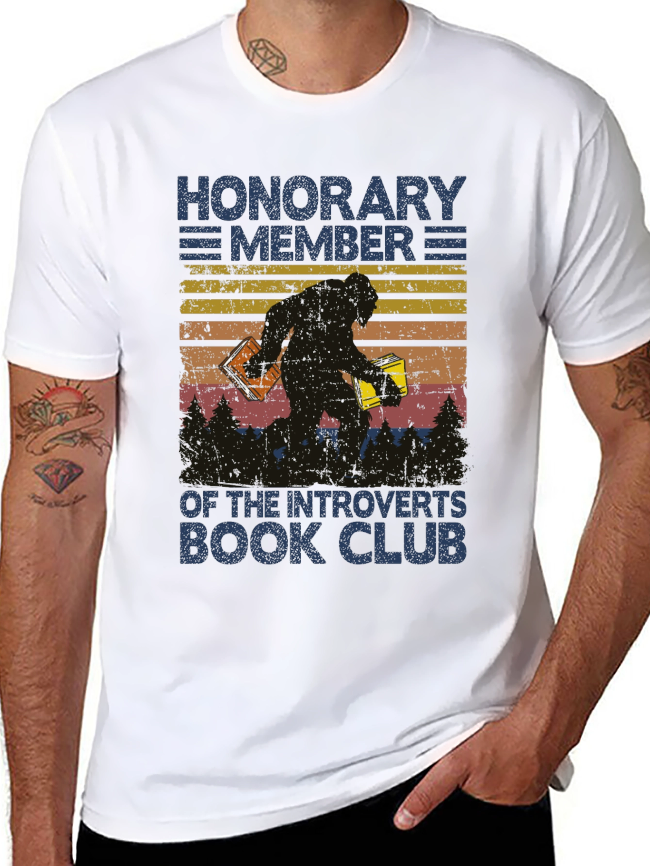 Honorary Introvert Book Club T-Shirt