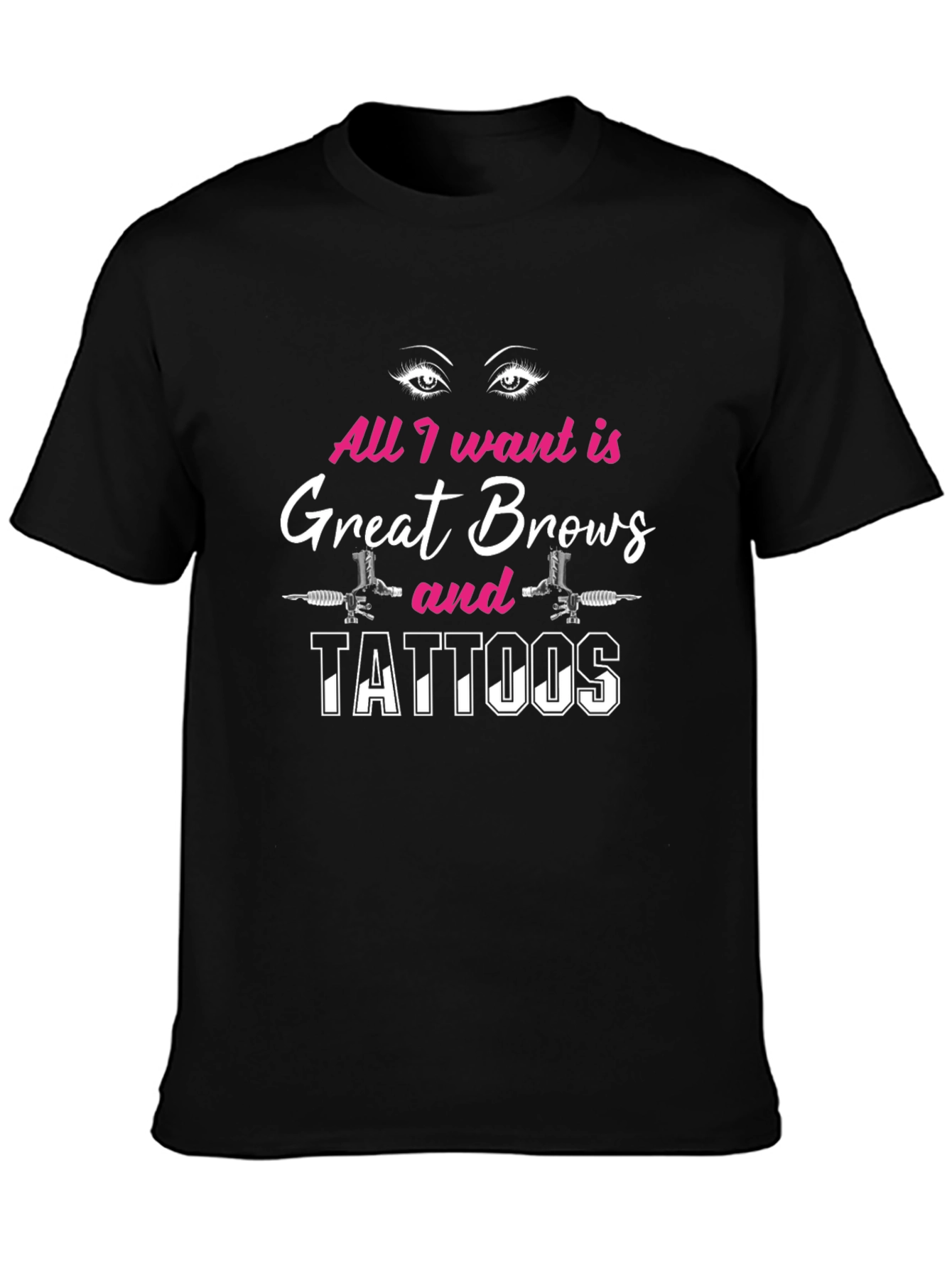Great Brows and Tattoos Graphic Tee