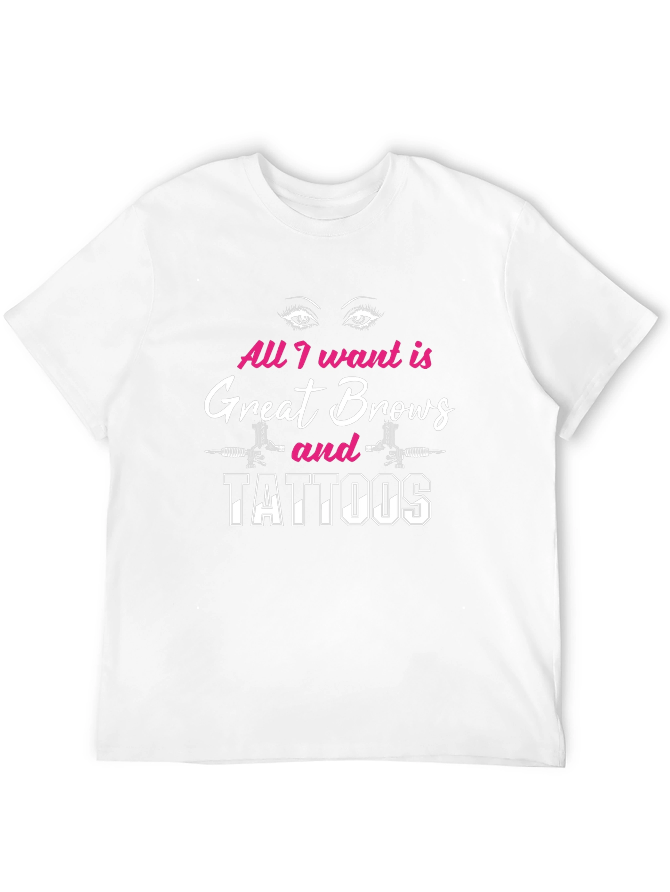 Great Brows and Tattoos Graphic Tee