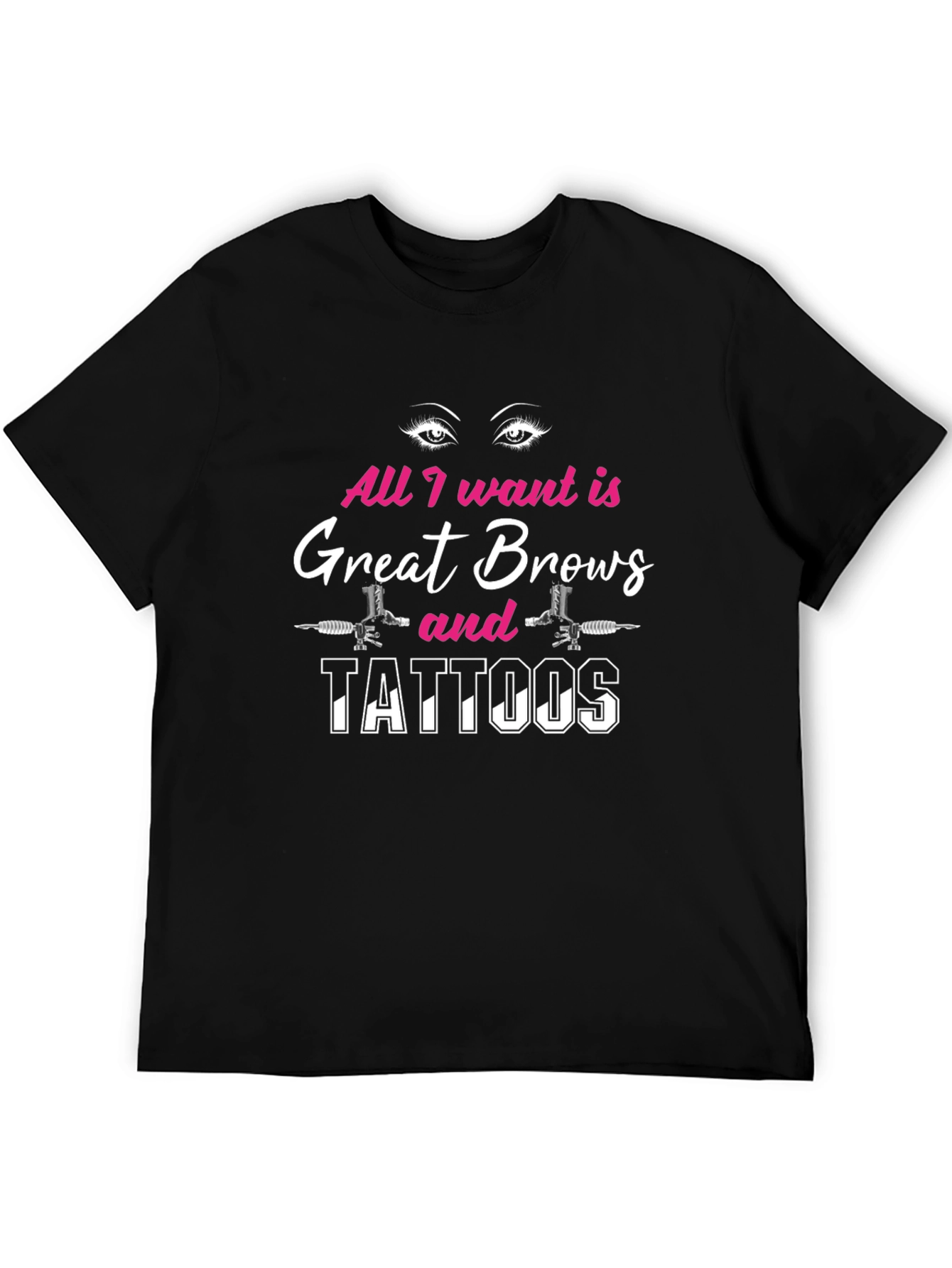 Great Brows and Tattoos Graphic Tee