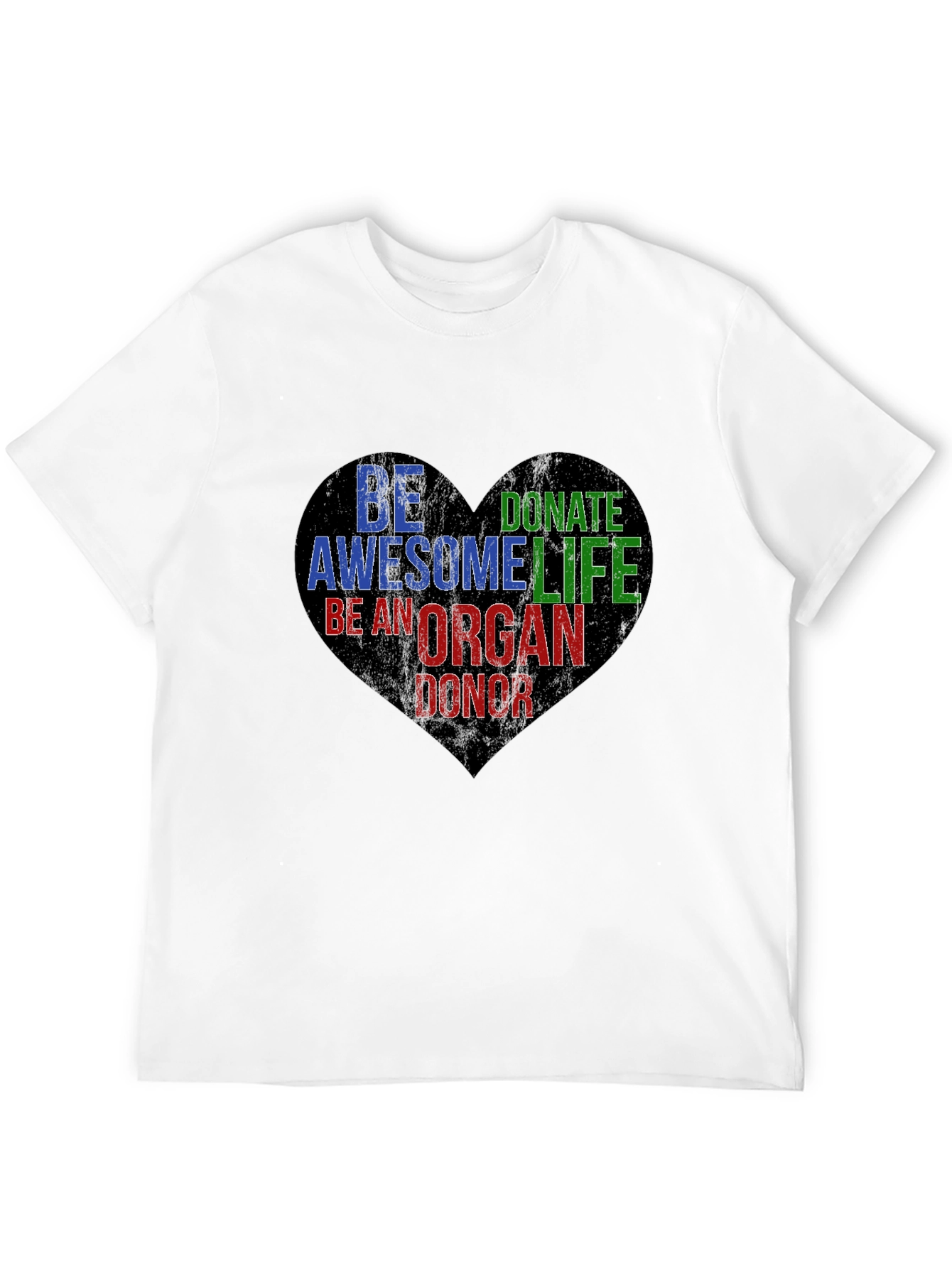 Be An Organ Donor Heart Graphic T-Shirt