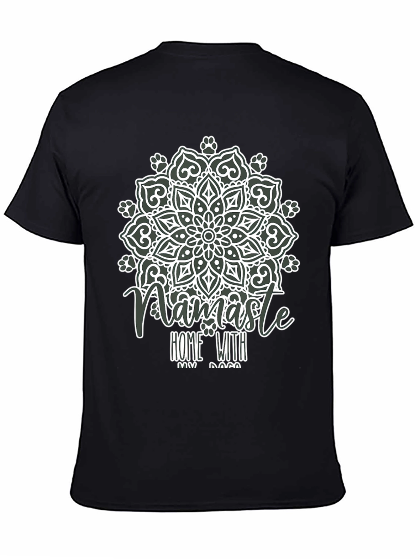Namaste Home With My Dog T-Shirt