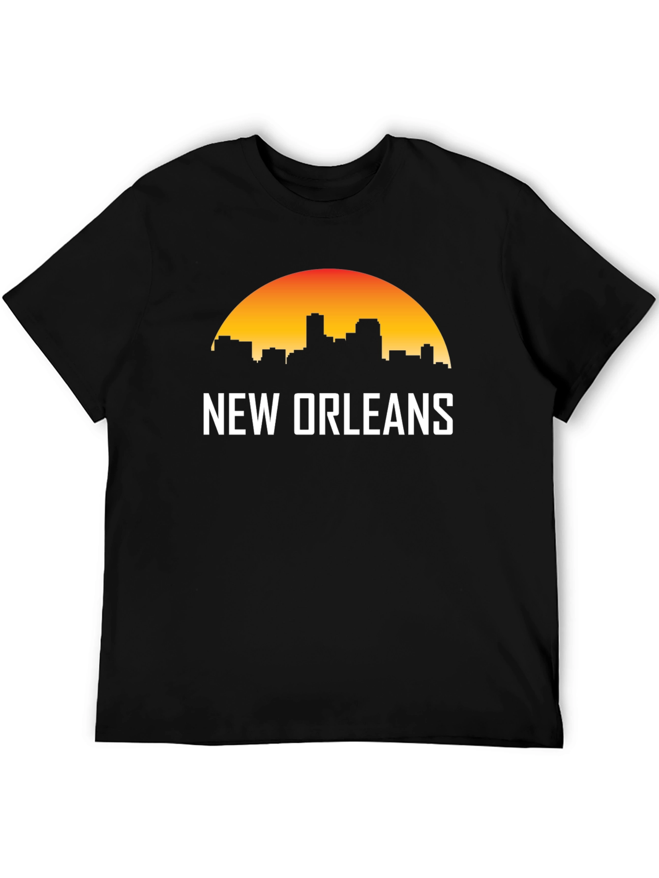 New Orleans Skyline Graphic T-Shirt