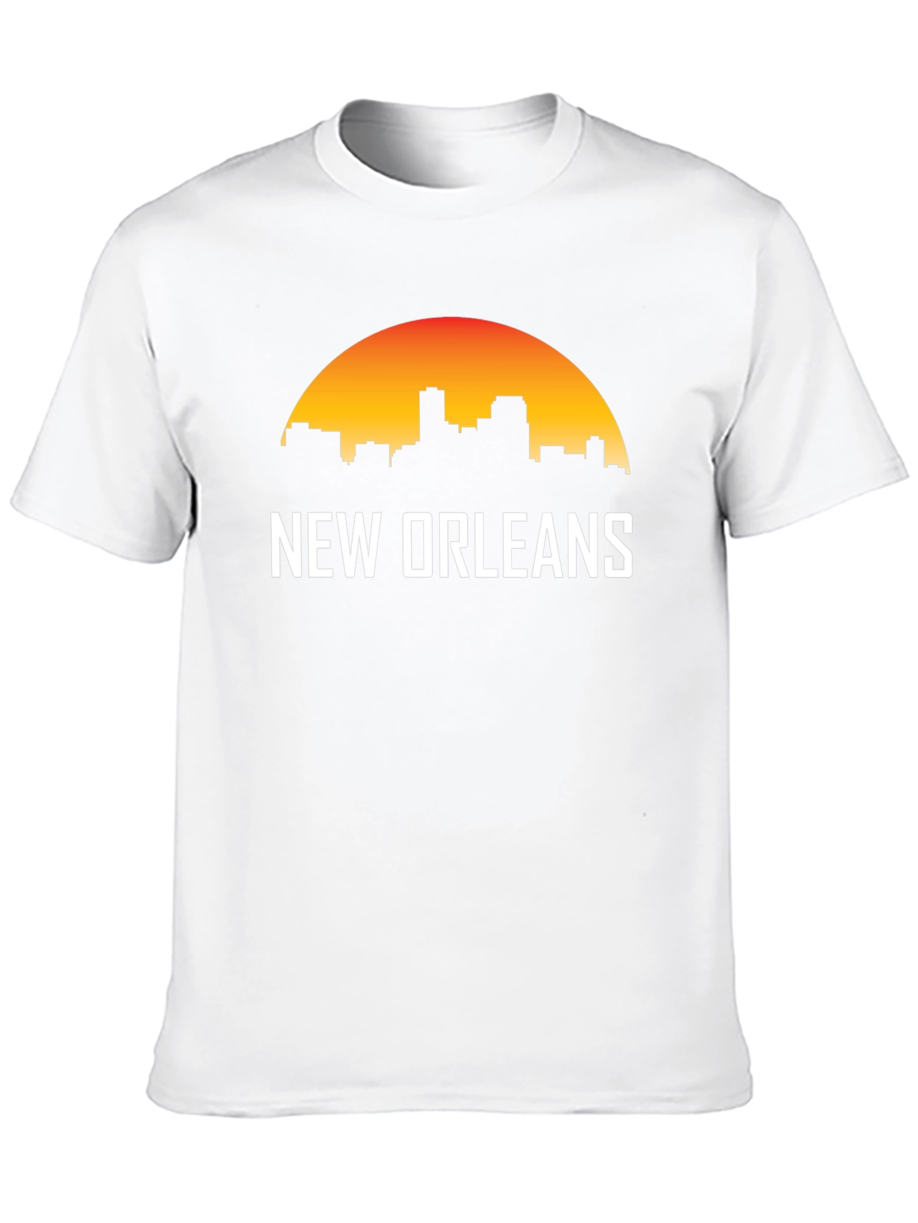 New Orleans Skyline Graphic T-Shirt