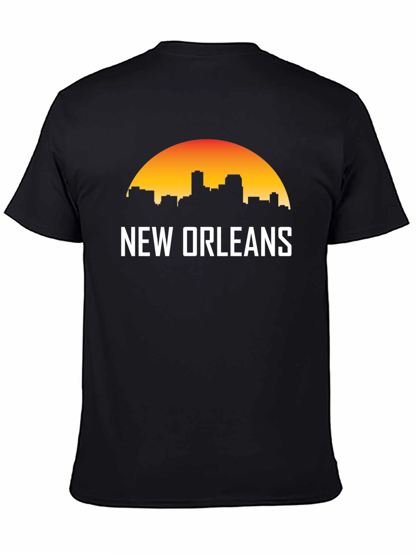 New Orleans Skyline Graphic T-Shirt