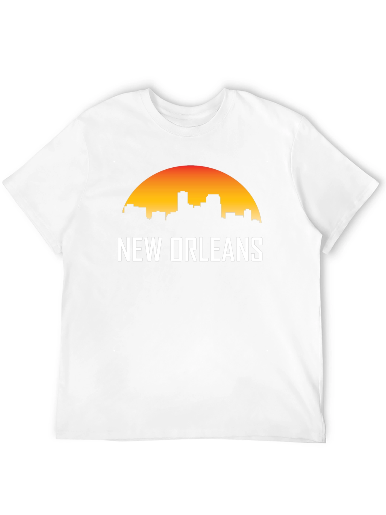 New Orleans Skyline Graphic T-Shirt
