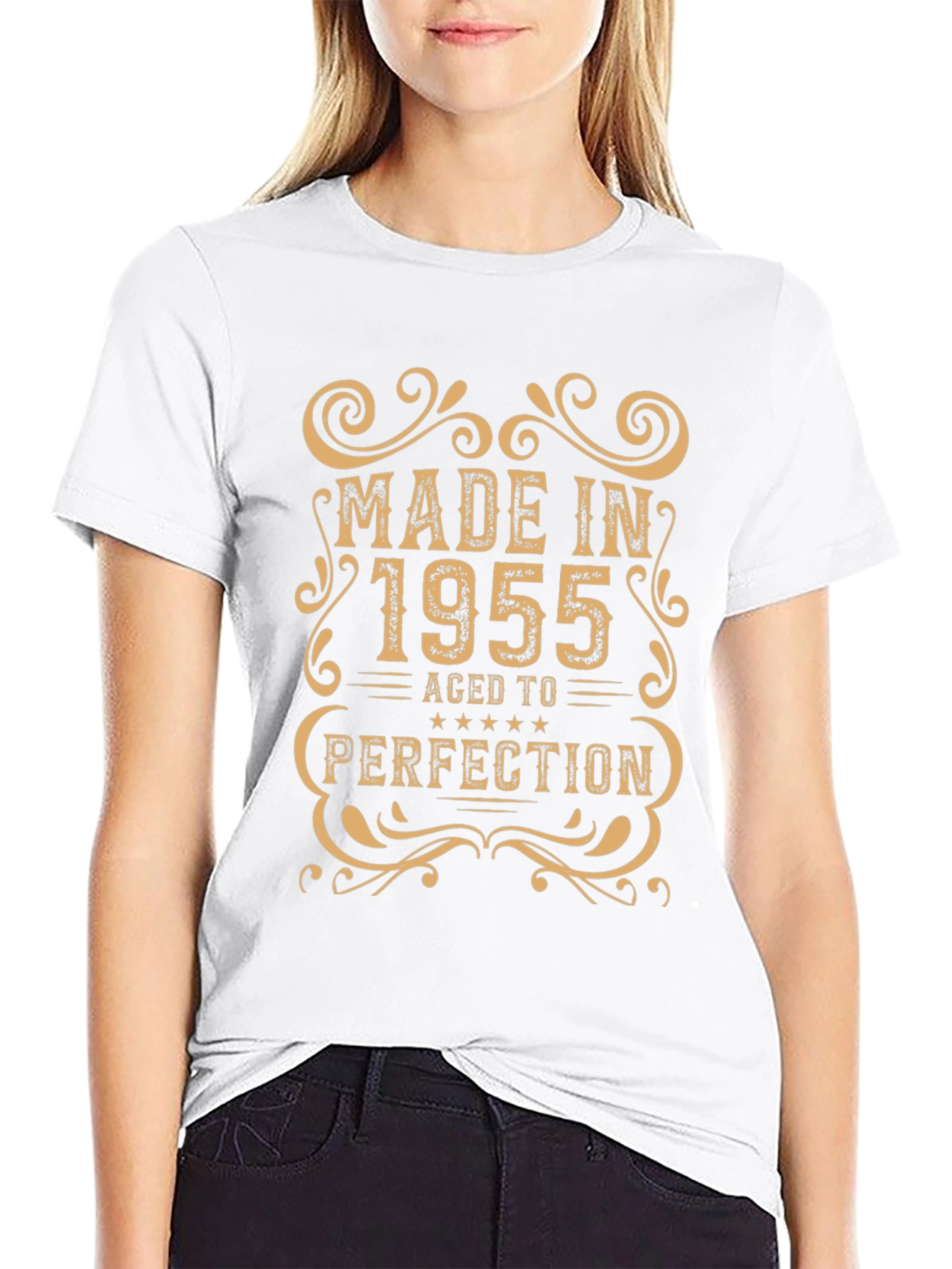 Made in 1955 Aged to Perfection Graphic T-Shirt
