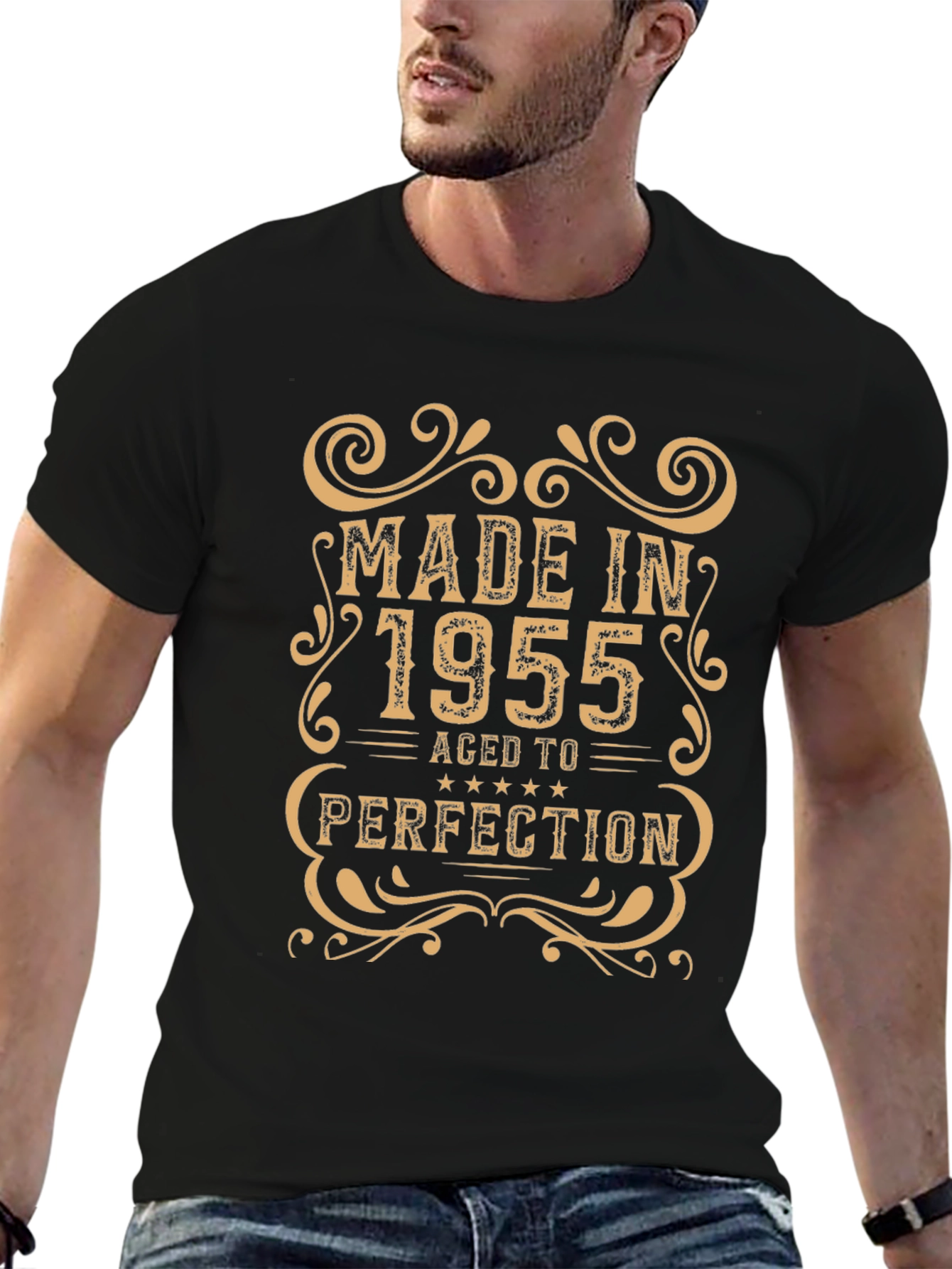 Made in 1955 Aged to Perfection Graphic T-Shirt