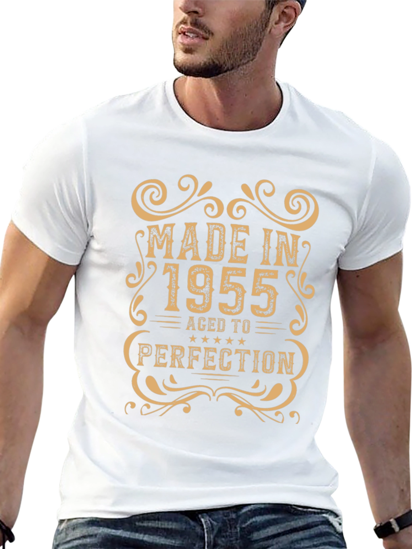 Made in 1955 Aged to Perfection Graphic T-Shirt