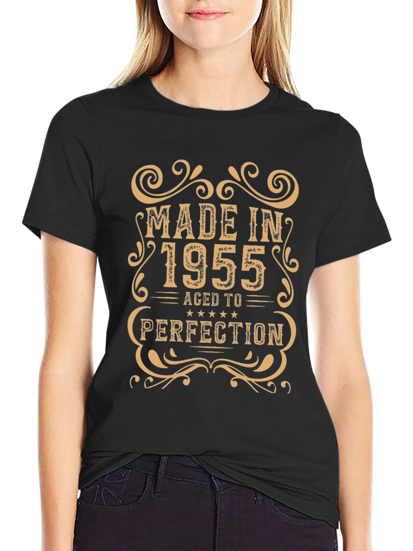 Made in 1955 Aged to Perfection Graphic T-Shirt