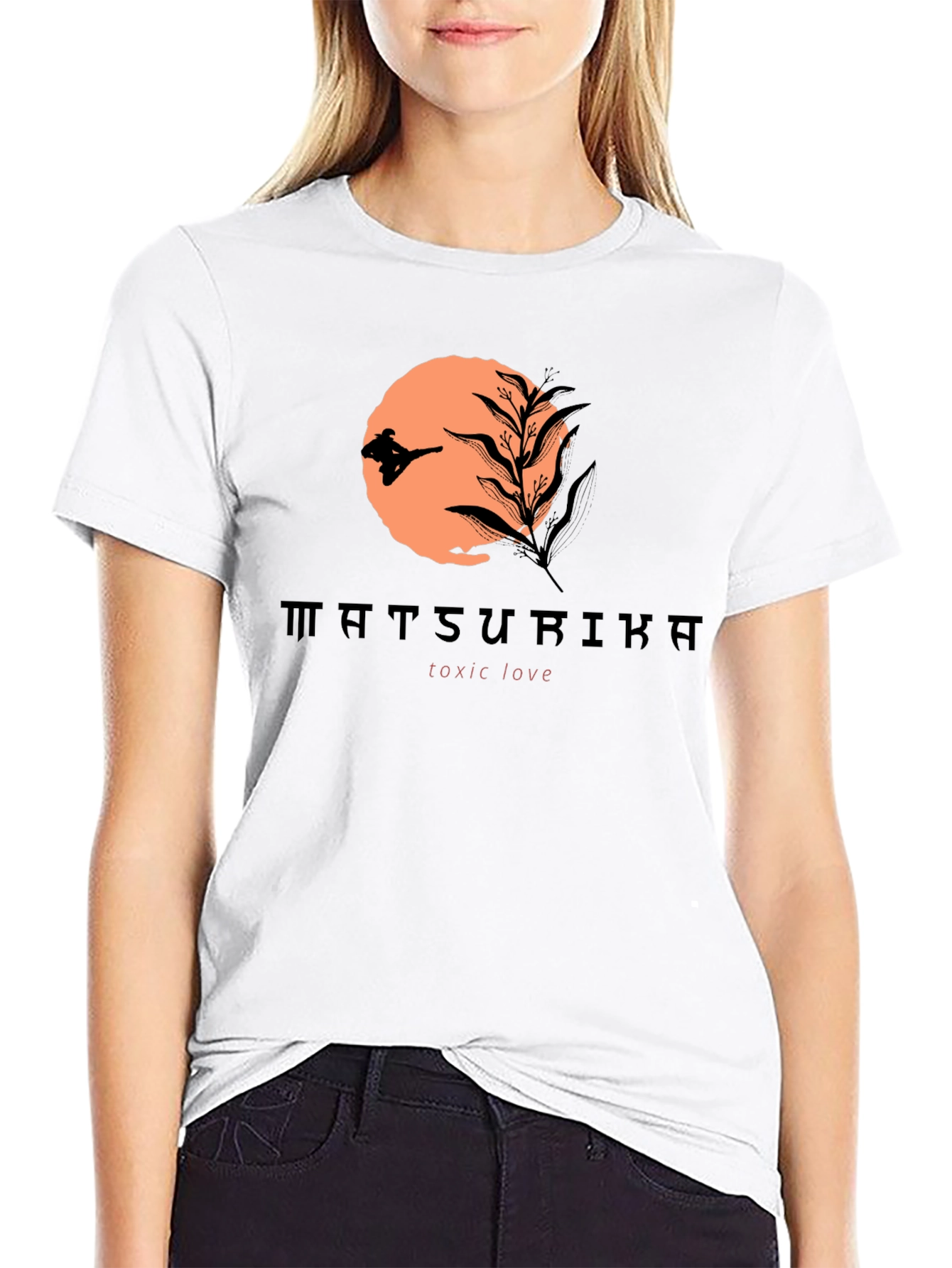 Matsurika Toxic Love Black T-Shirt
