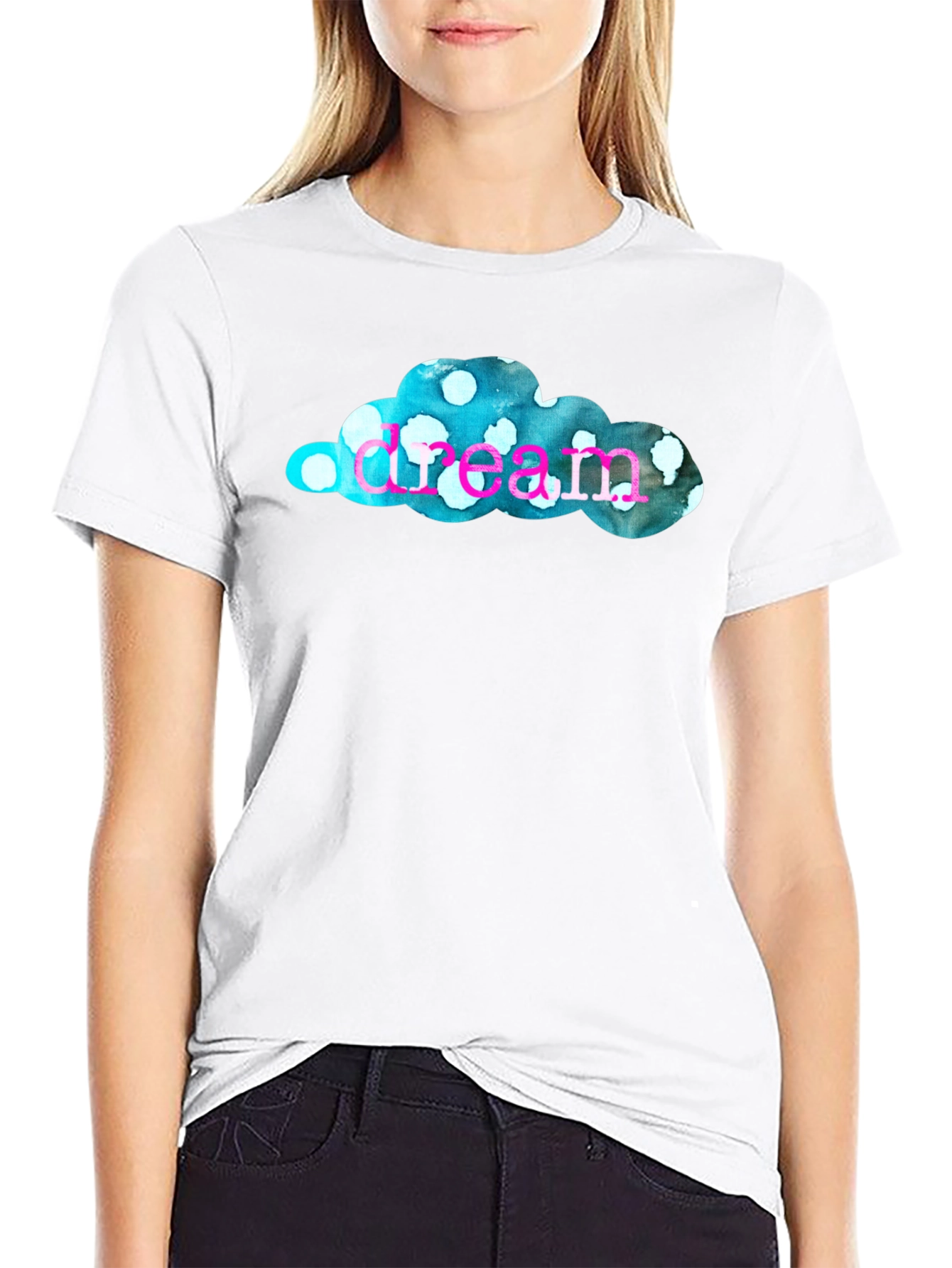 Dream Cloud Graphic Tee - Stylish Comfort