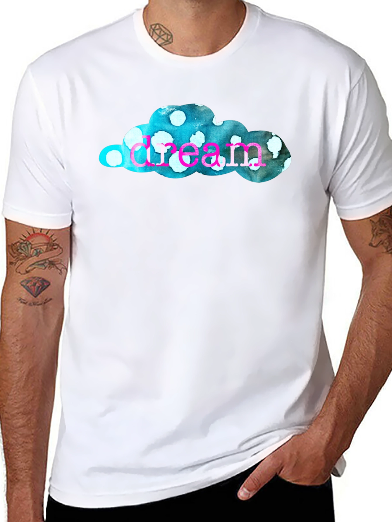 Dream Cloud Graphic Tee - Stylish Comfort