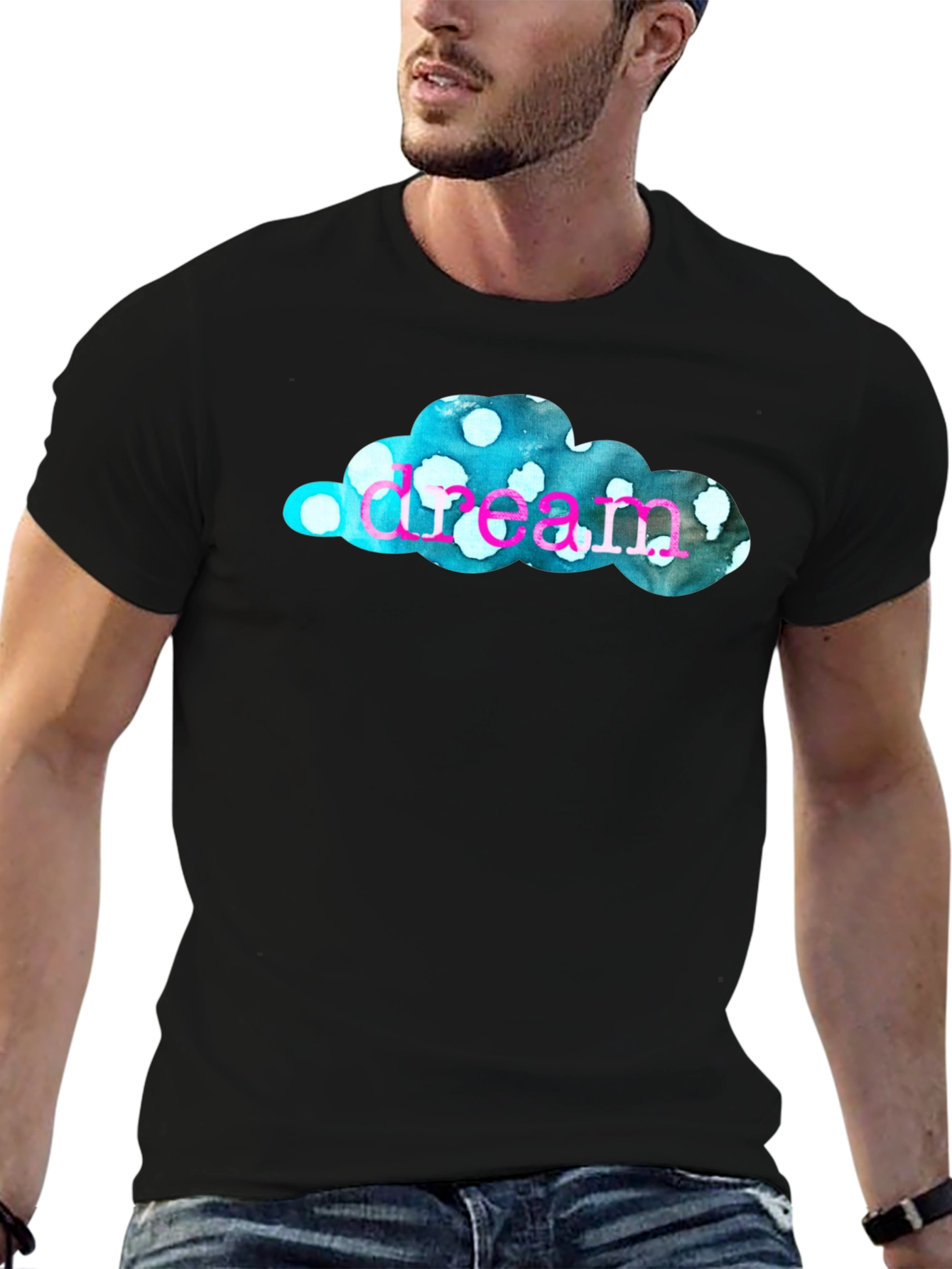 Dream Cloud Graphic Tee - Stylish Comfort