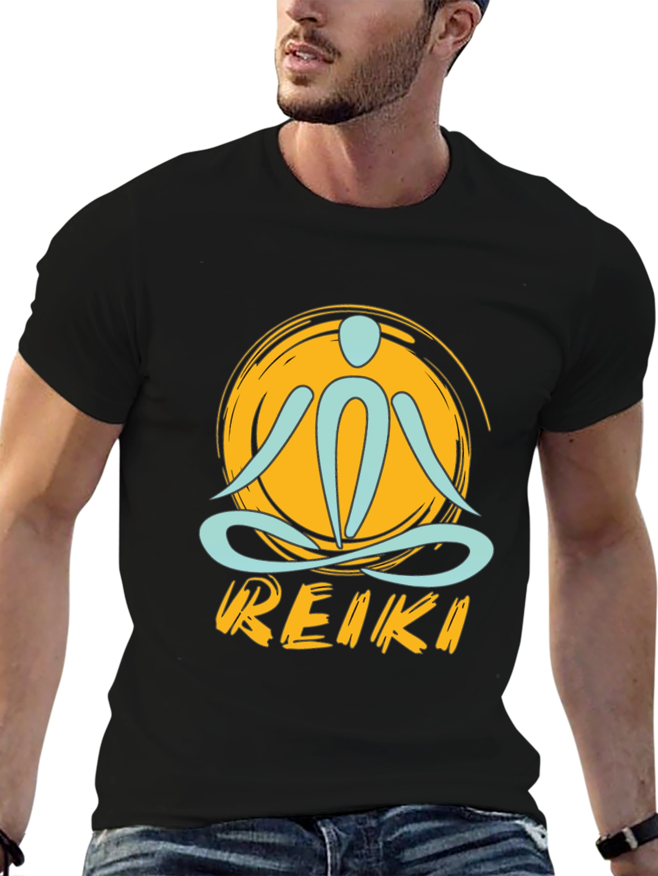 Reiki Meditation T-Shirt - Spiritual Energy Healing Tee