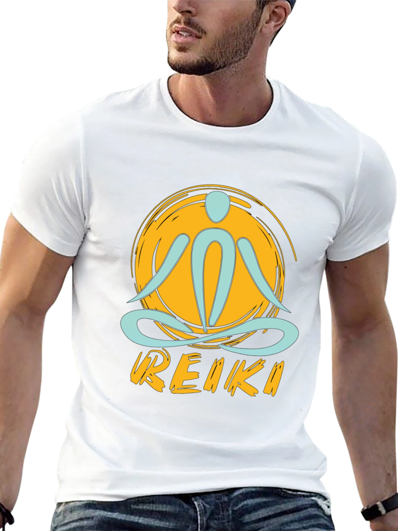 Reiki Meditation T-Shirt - Spiritual Energy Healing Tee