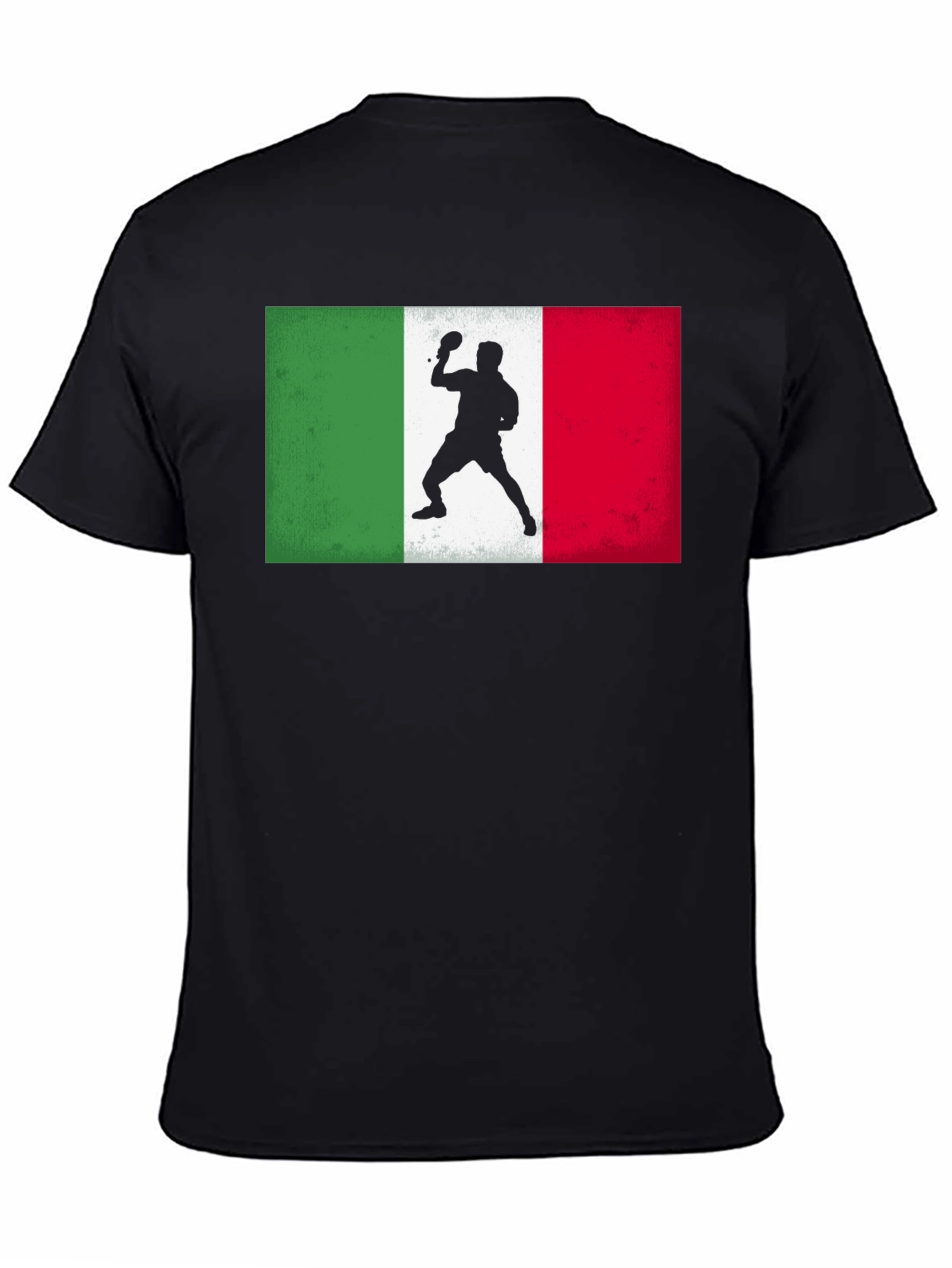 Italy Table Tennis Flag T-Shirt