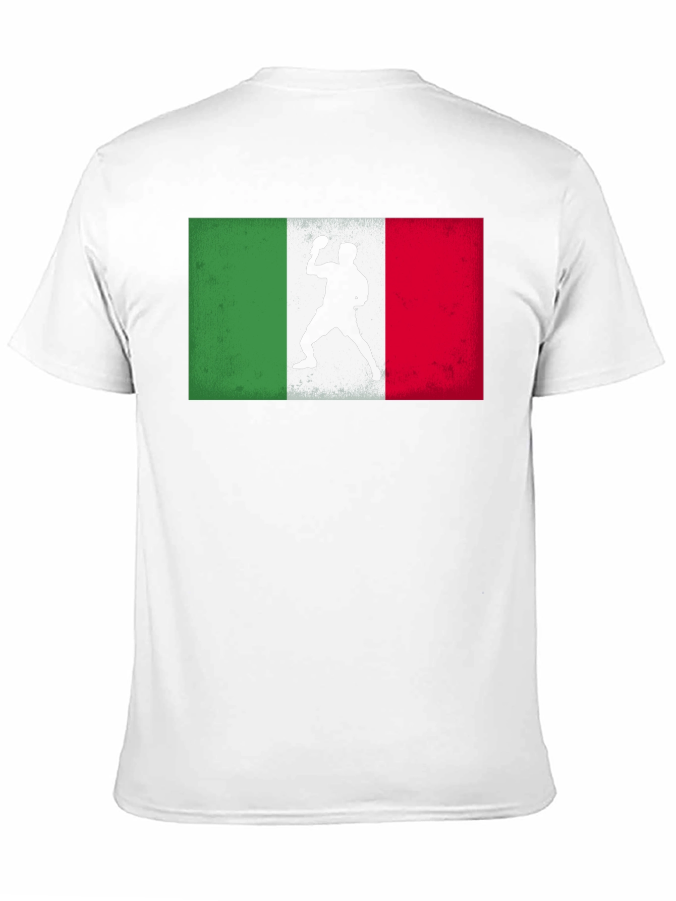 Italy Table Tennis Flag T-Shirt