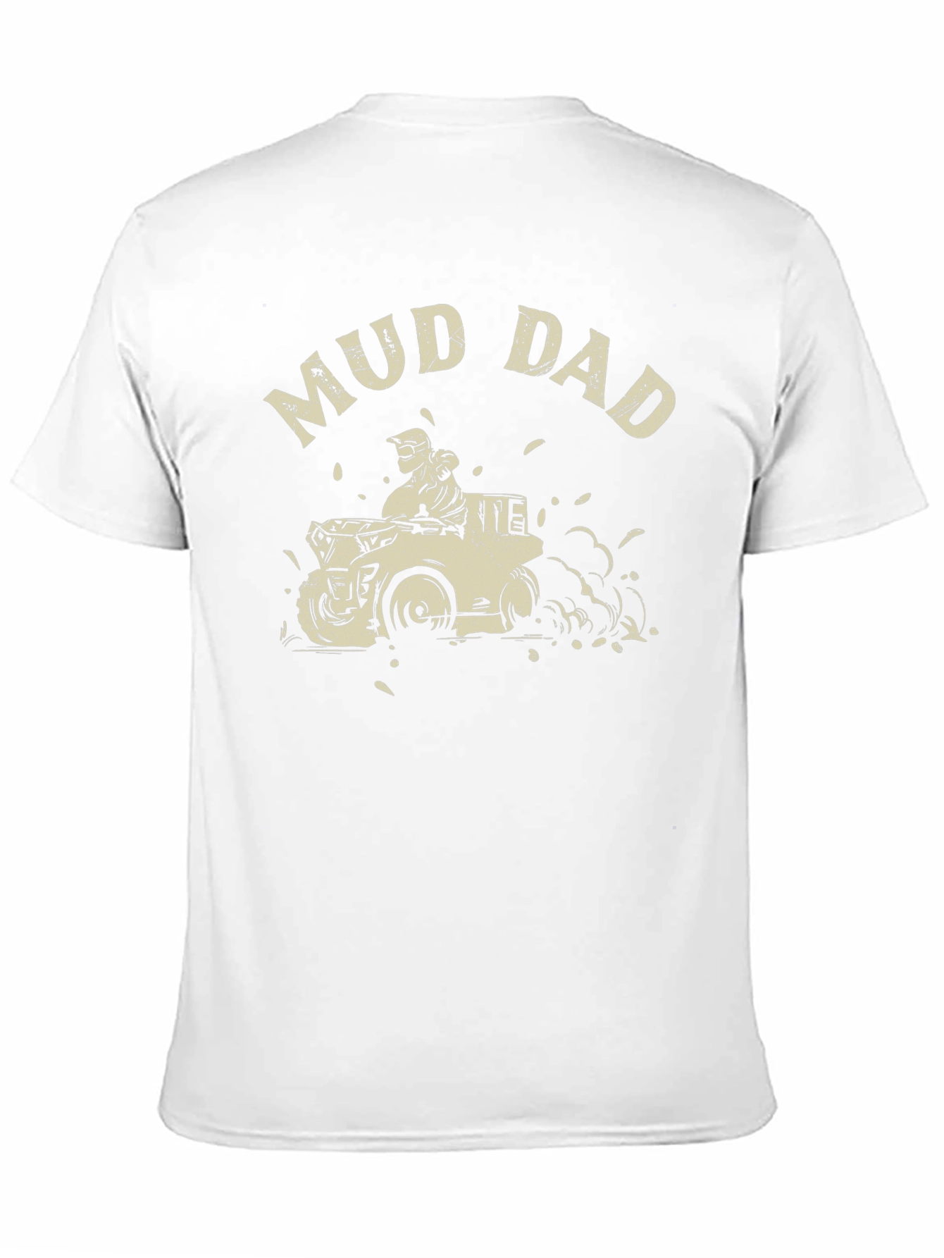 Mud Dad Off-Roading Black T-Shirt