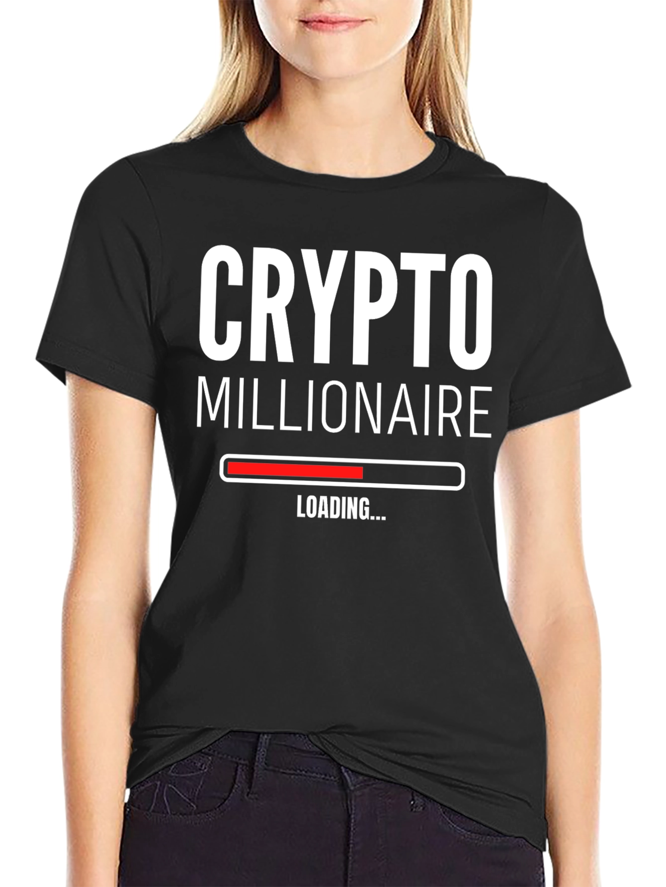 Crypto Millionaire Loading T-Shirt