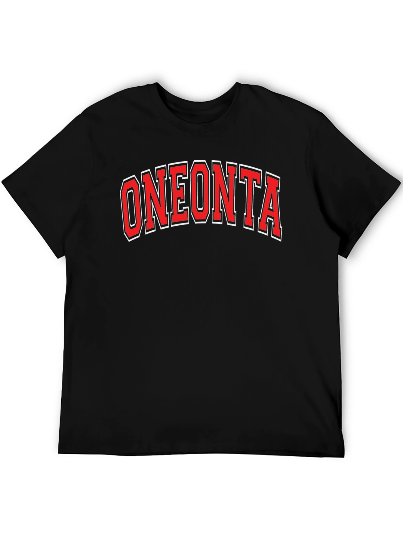Oneonta T-Shirt - Bold Red Lettering