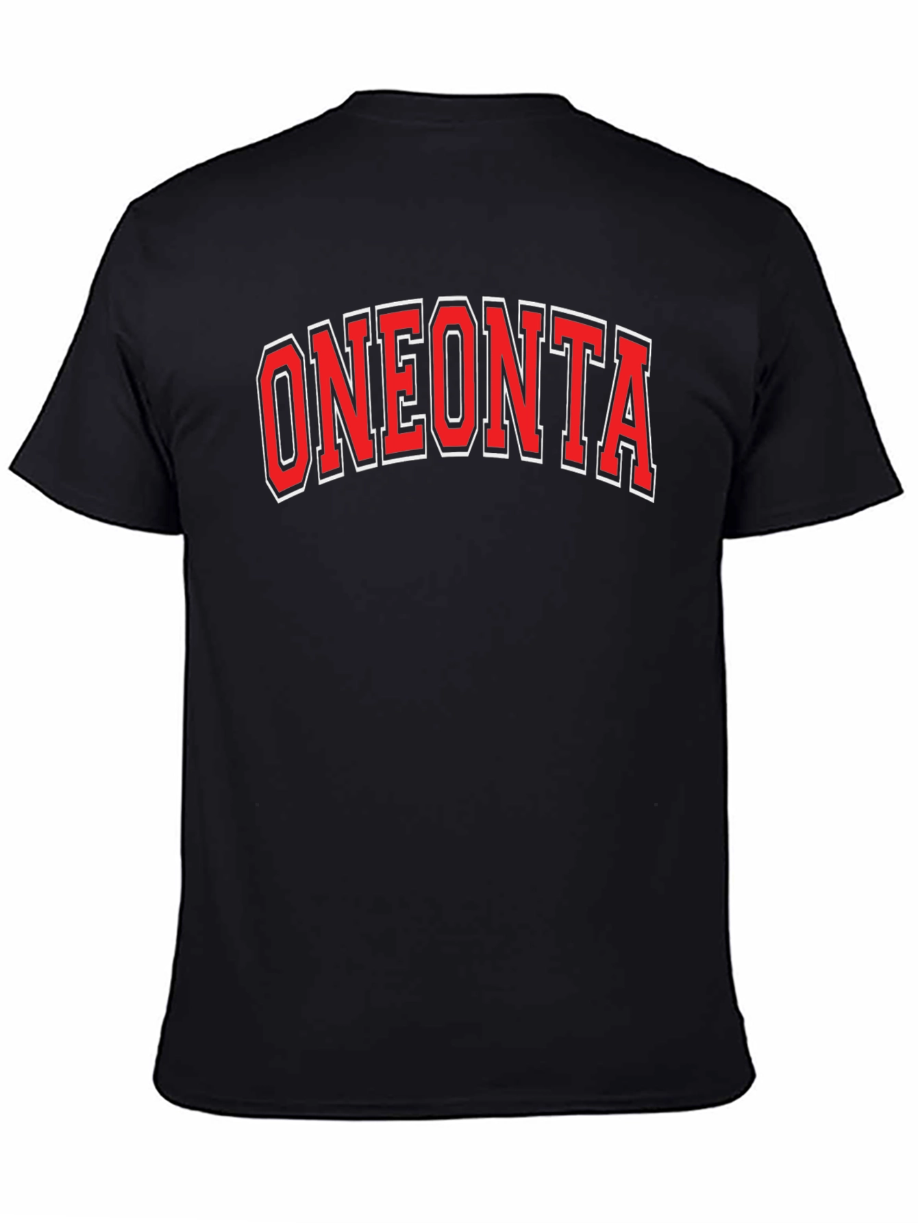 Oneonta T-Shirt - Bold Red Lettering