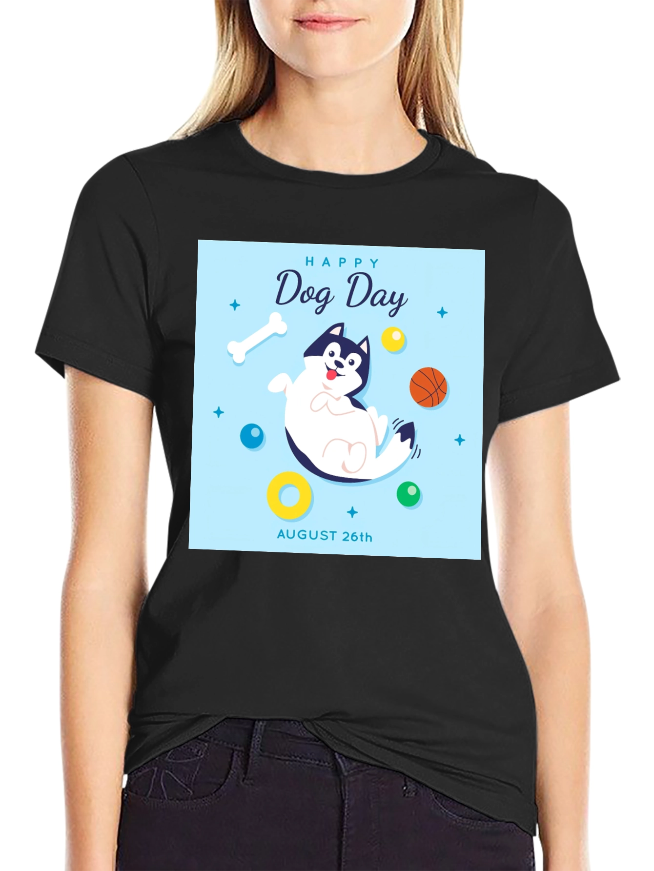 Happy Dog Day T-Shirt - August 26th